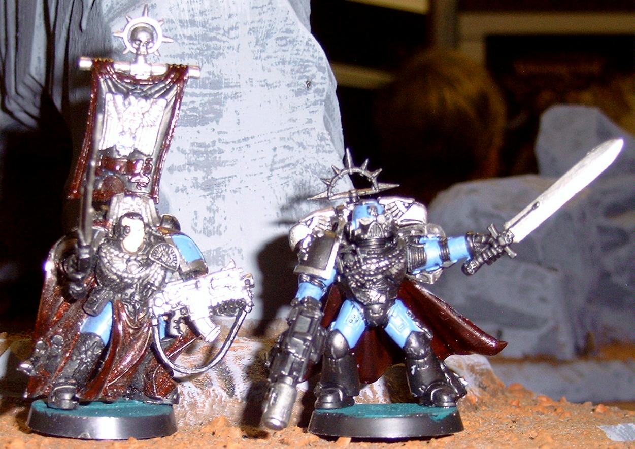 Captain, Commander, Headquarters, Space Marines, Warhammer 40,000