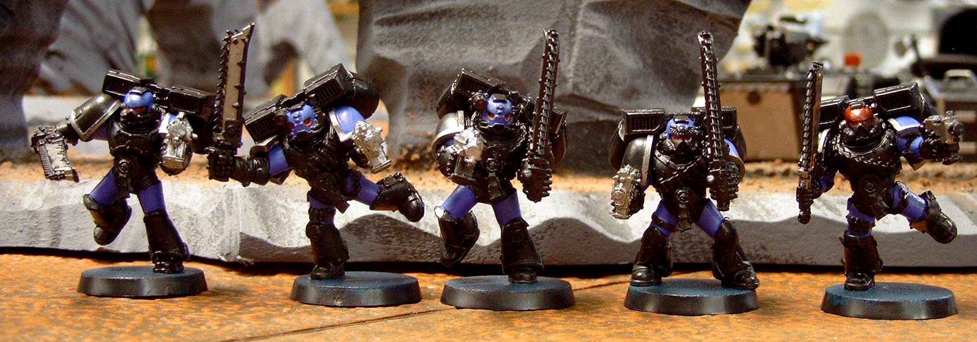 Assault Troops, Custom, Custom Troops, Magnet, Space Marines, Vanguard Veterans, Warhammer 40,000