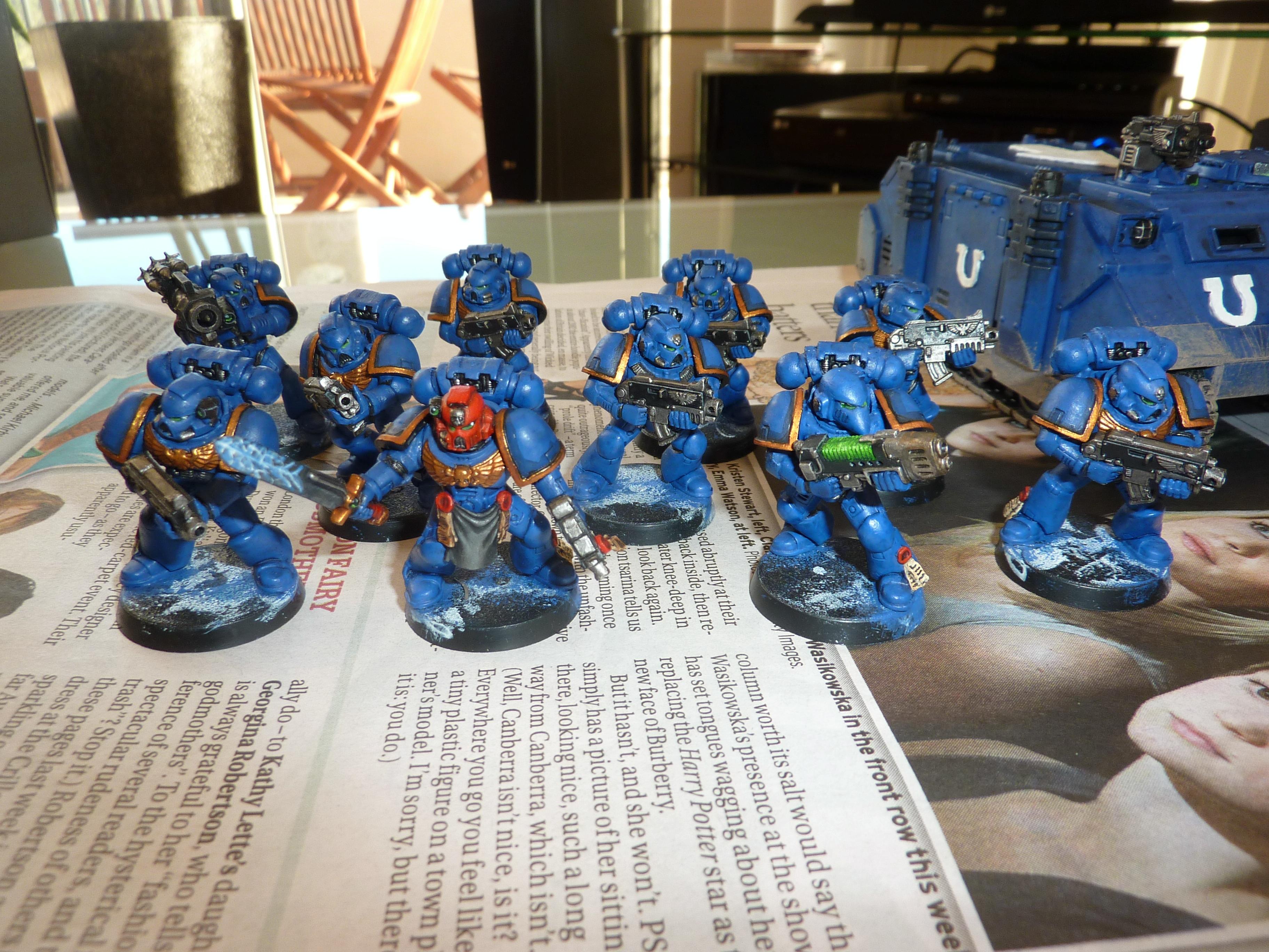 Space Marines, Tactical, Ultramarines