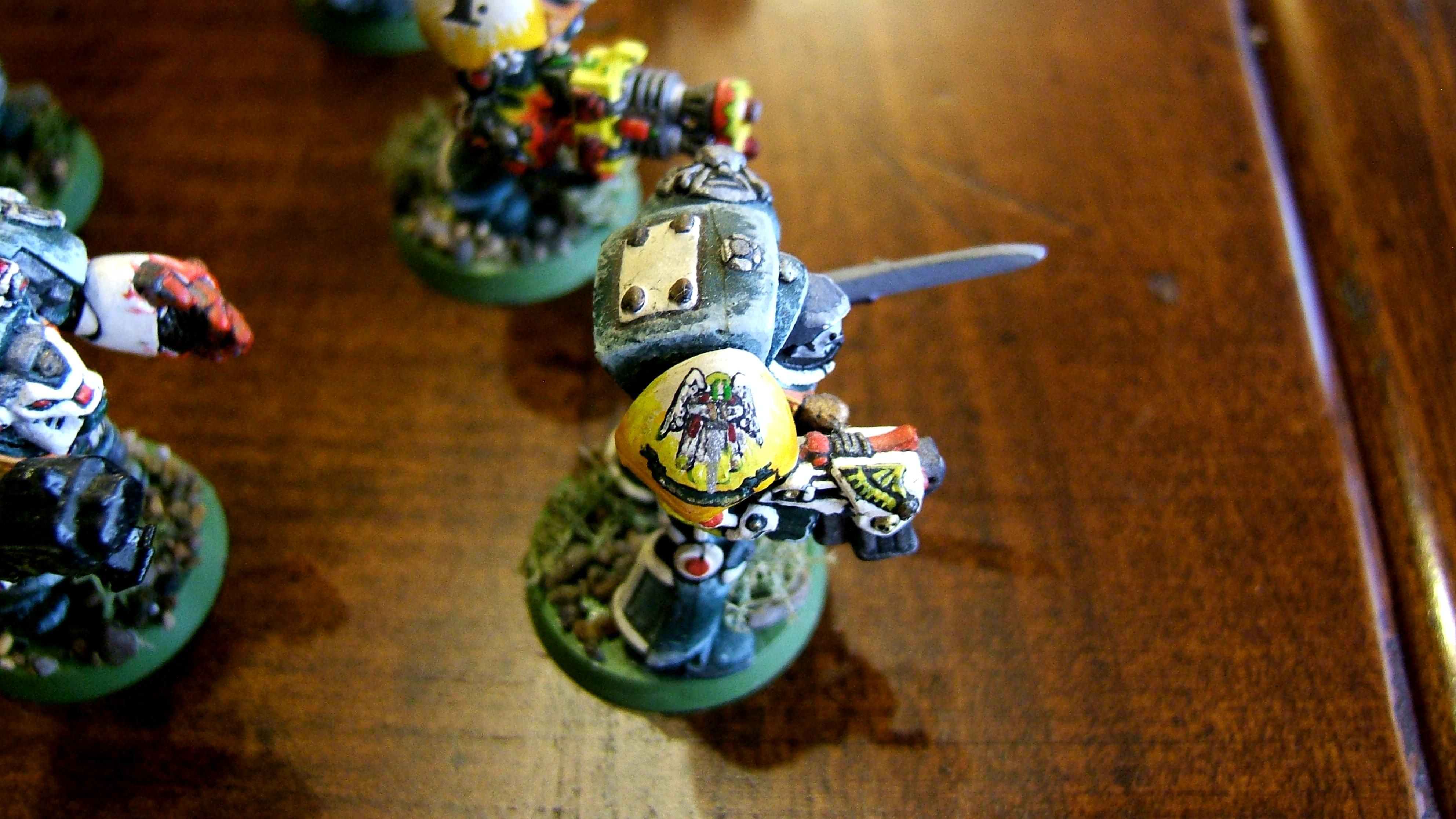 Army, Captain, Command Squad, Dark Angels, Elite, Space Marines, Terminator Armor, Terminator Captain