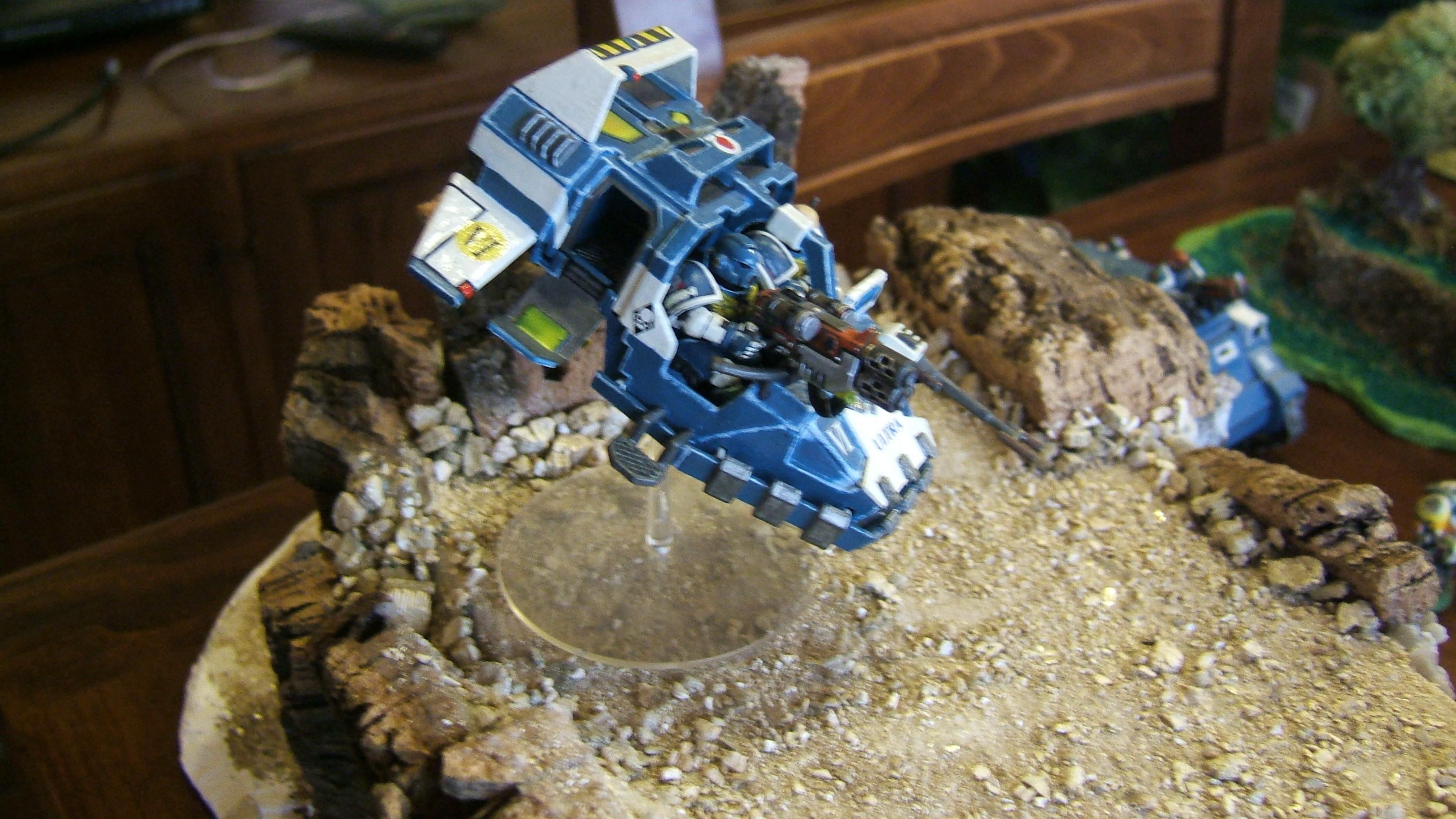 Army, Land Speeder, Space Marines, Ultramarines, Warhammer 40,000