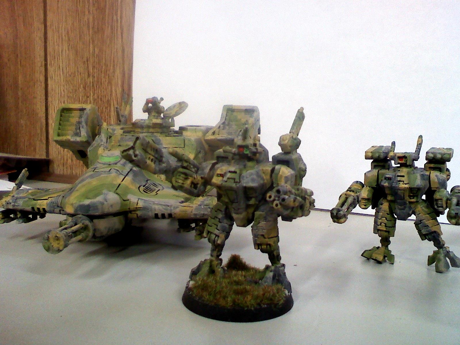 Camouflage, Grass Base, Tank, Tau
