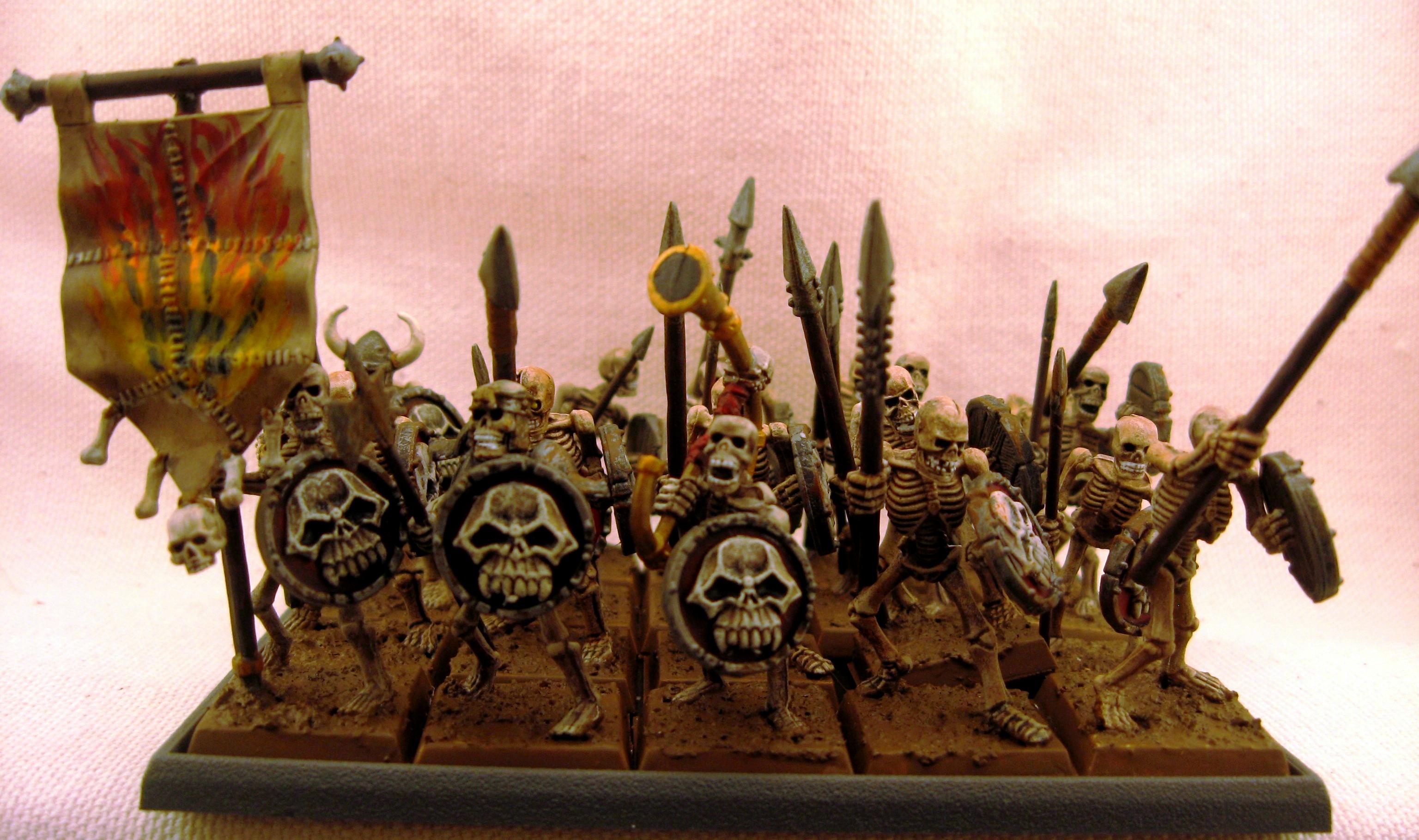 Skeletons, Undead, Vampire Counts - Skeleton Unit - Gallery - DakkaDakka