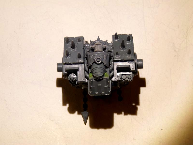 Chaos Space Marines, Conversion, Dreadnought, Frontplate, Khorne, Warhammer 40,000, Work In Progress