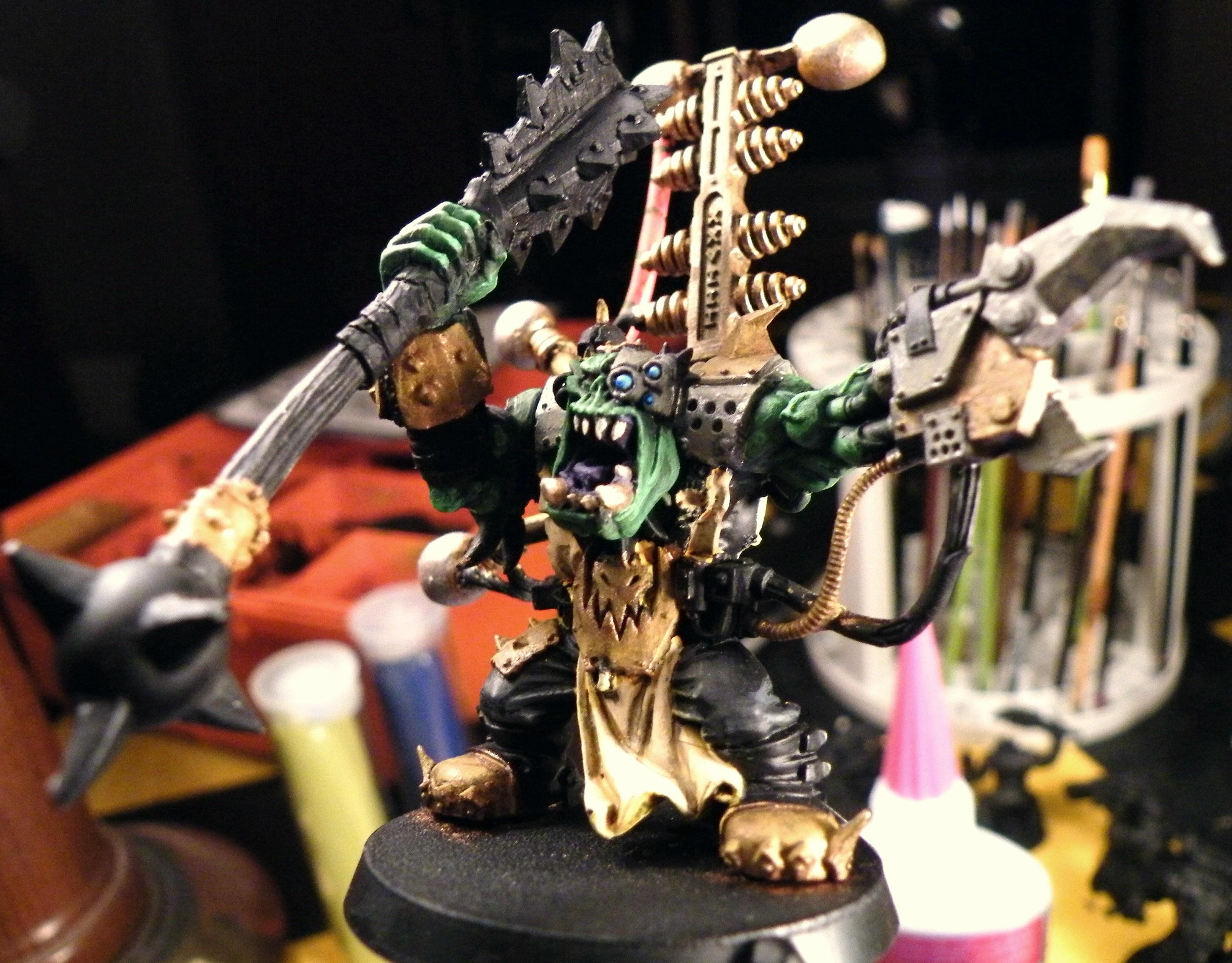 Big Mek, Conversion, Kustom Force Field, Orks, Warhammer 40,000