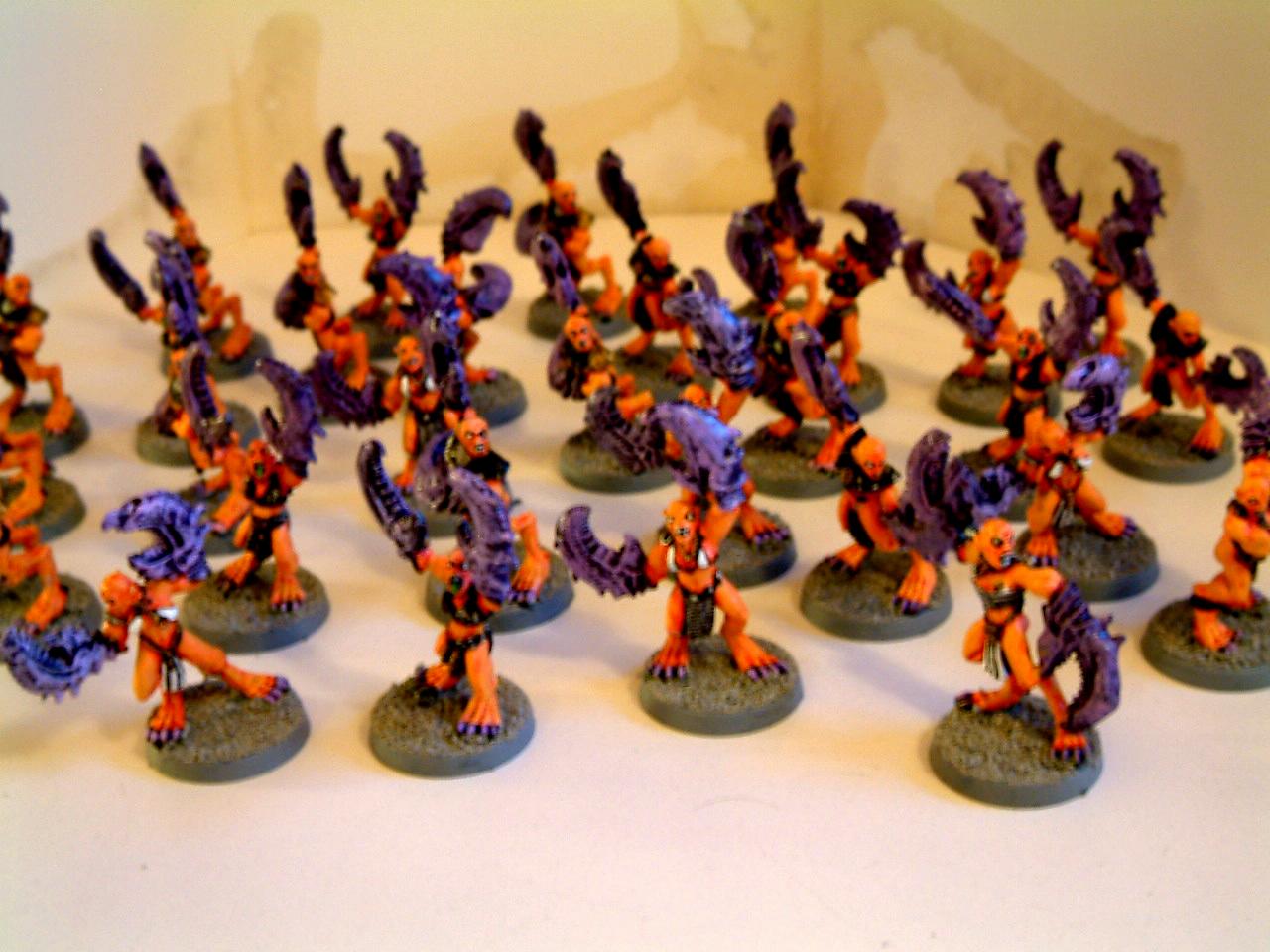 Chaos, Classic, Daemonettes, Daemons, Fiends, Green, Old, Orange, Out Of Production, Purple, Slaanesh, Warhammer 40,000