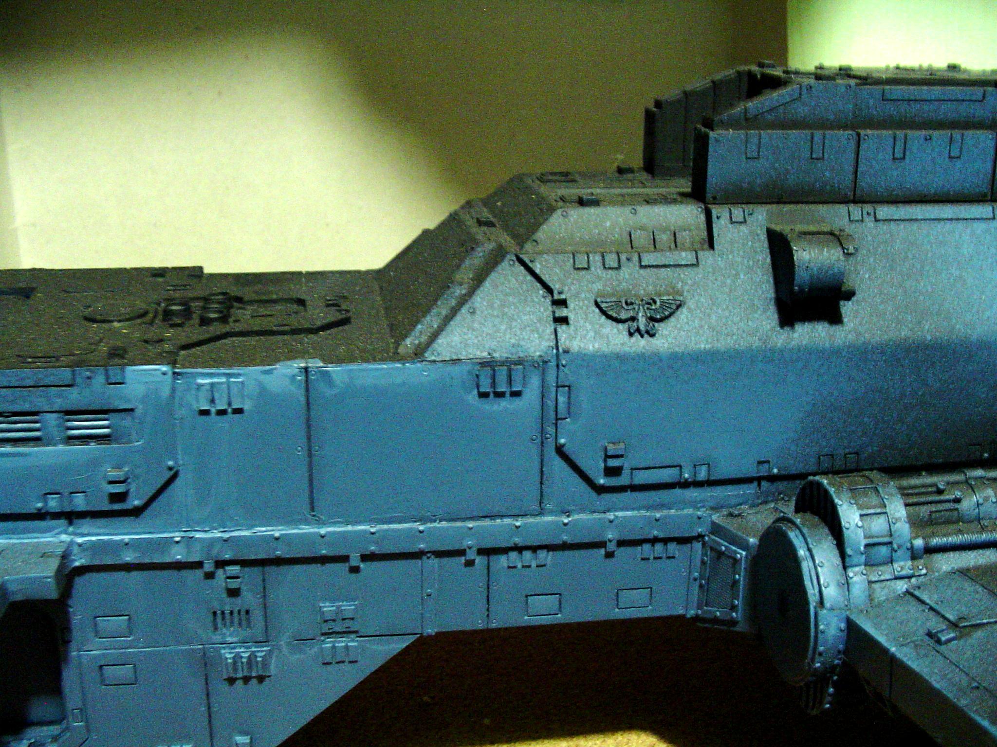 Space Marines, Thunderhawk, Work In Progress