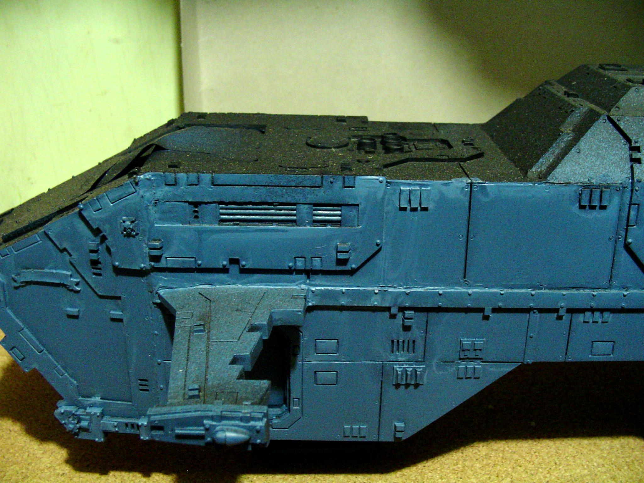 left side exterior