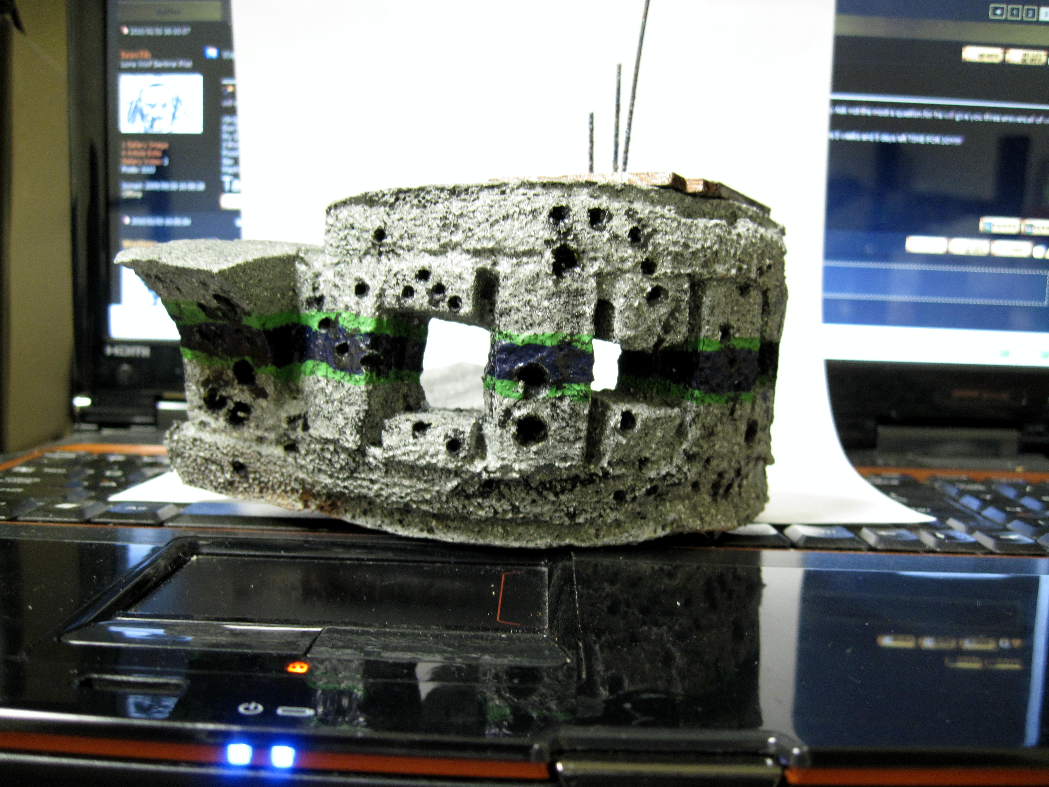 Bunker, Dirt, Elevator, Grass, Metal, Terrain, Tower, Trench