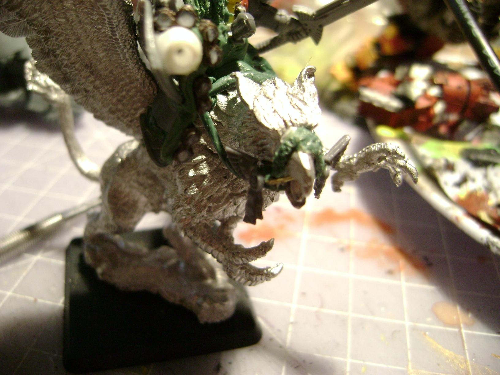 shots of  the   seals and wings on the   harness