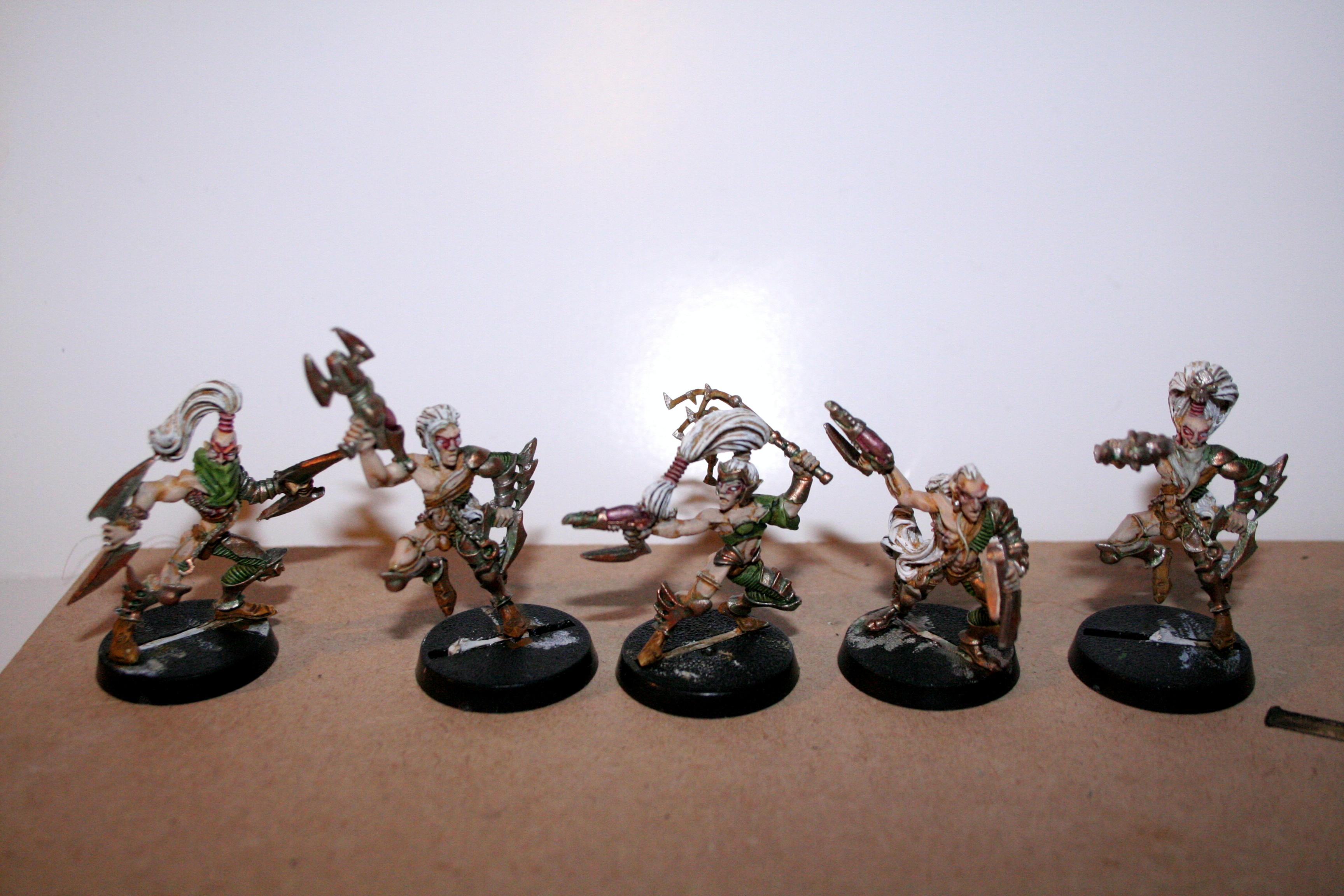 Wytches half way painted