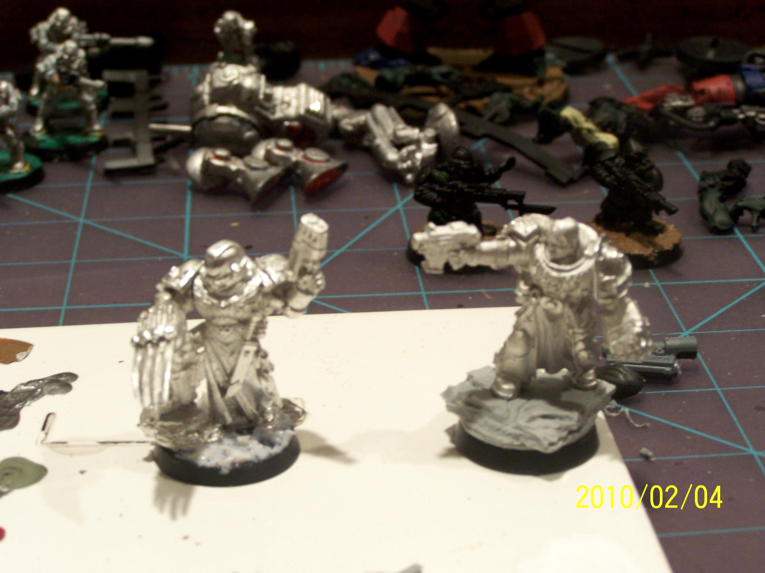 Space Marines, Veteran, Warhammer 40,000, Work In Progress