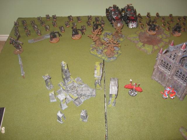 Game Table, Orks, Terrain