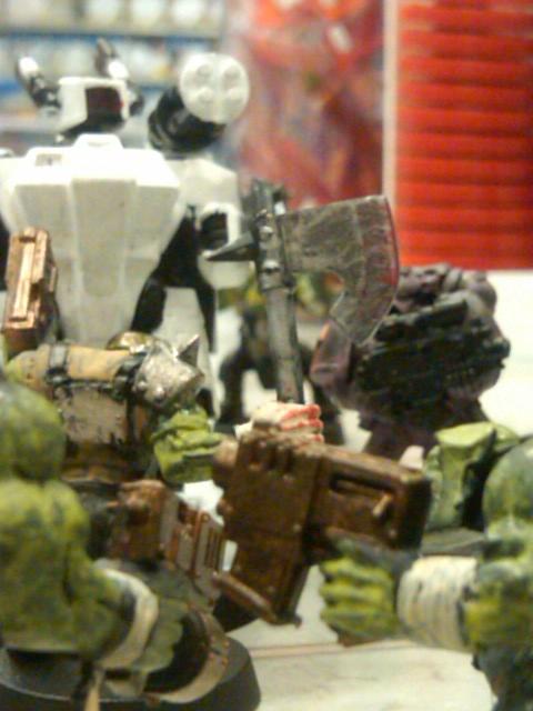 Orks, Da Boyz and Tau