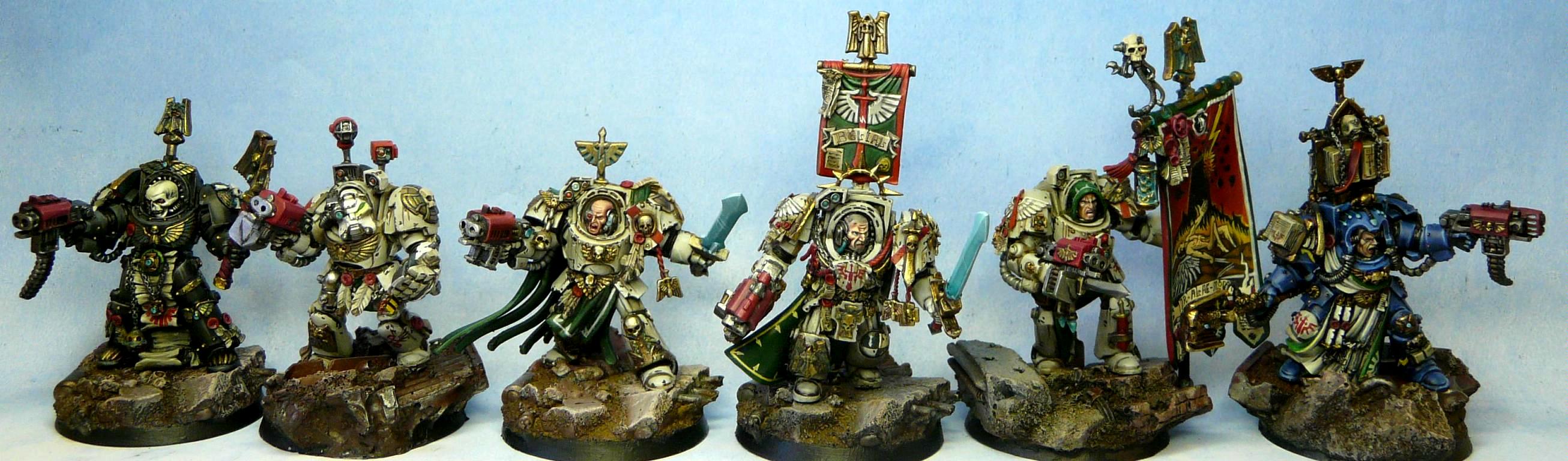 Adeptus Astartes, Dark Angels, Deathwing, Space Marines, Terminator Armor, Warhammer 40,000