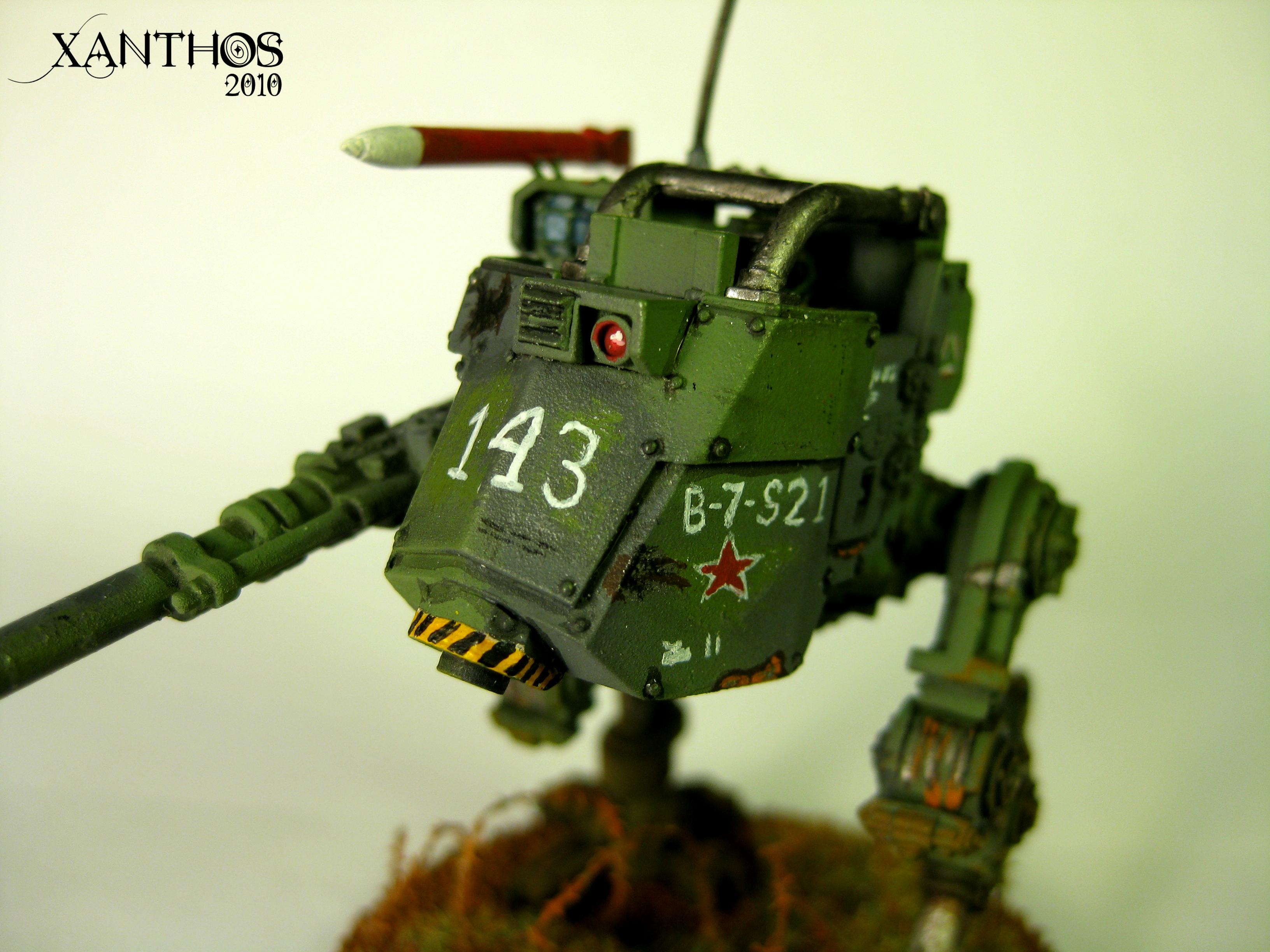 Forge World, Imperil Guard, Sentinel, Warhammer 40,000, Weathered