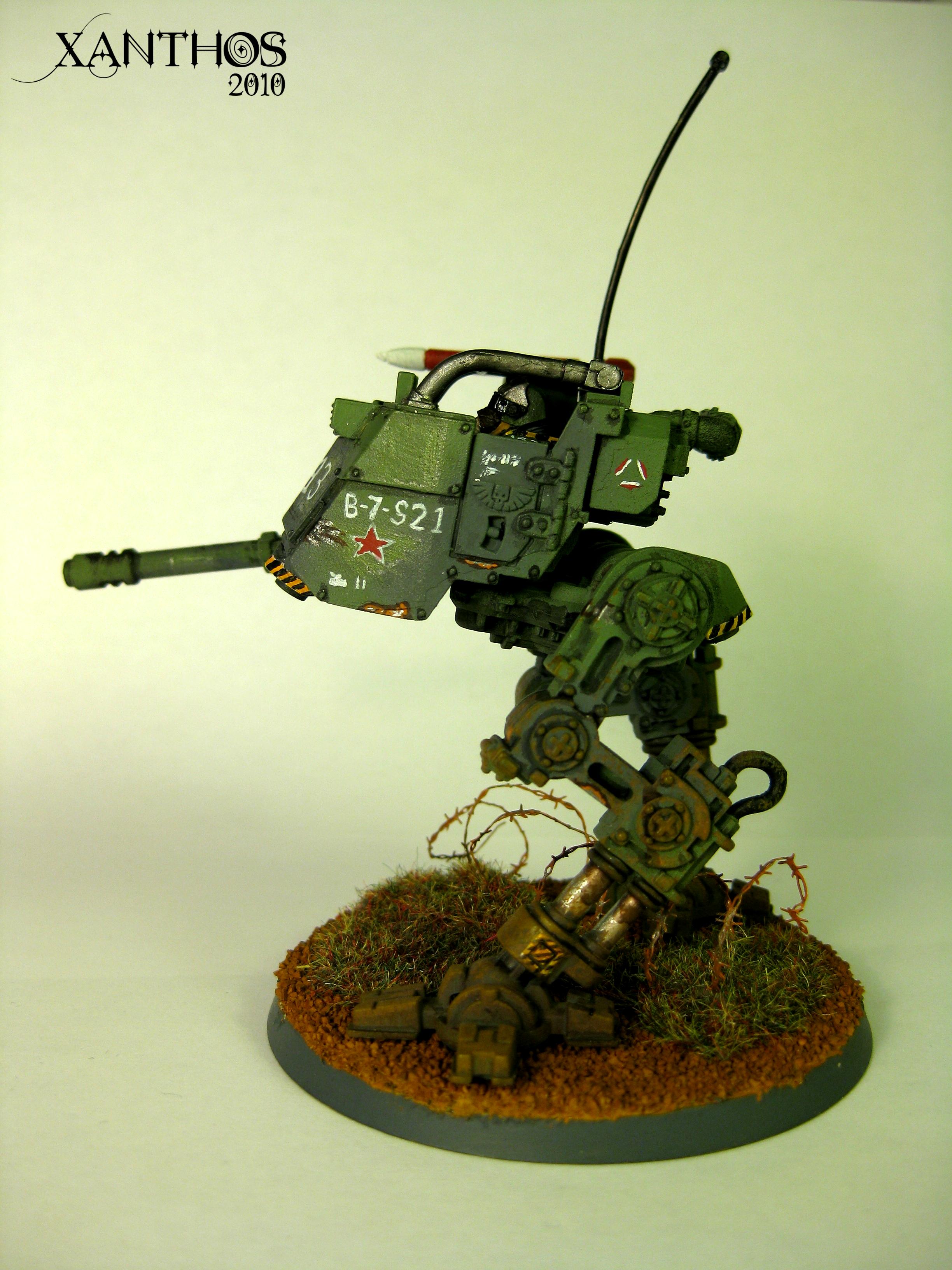 Forge World, Imperil Guard, Sentinel, Warhammer 40,000, Weathered