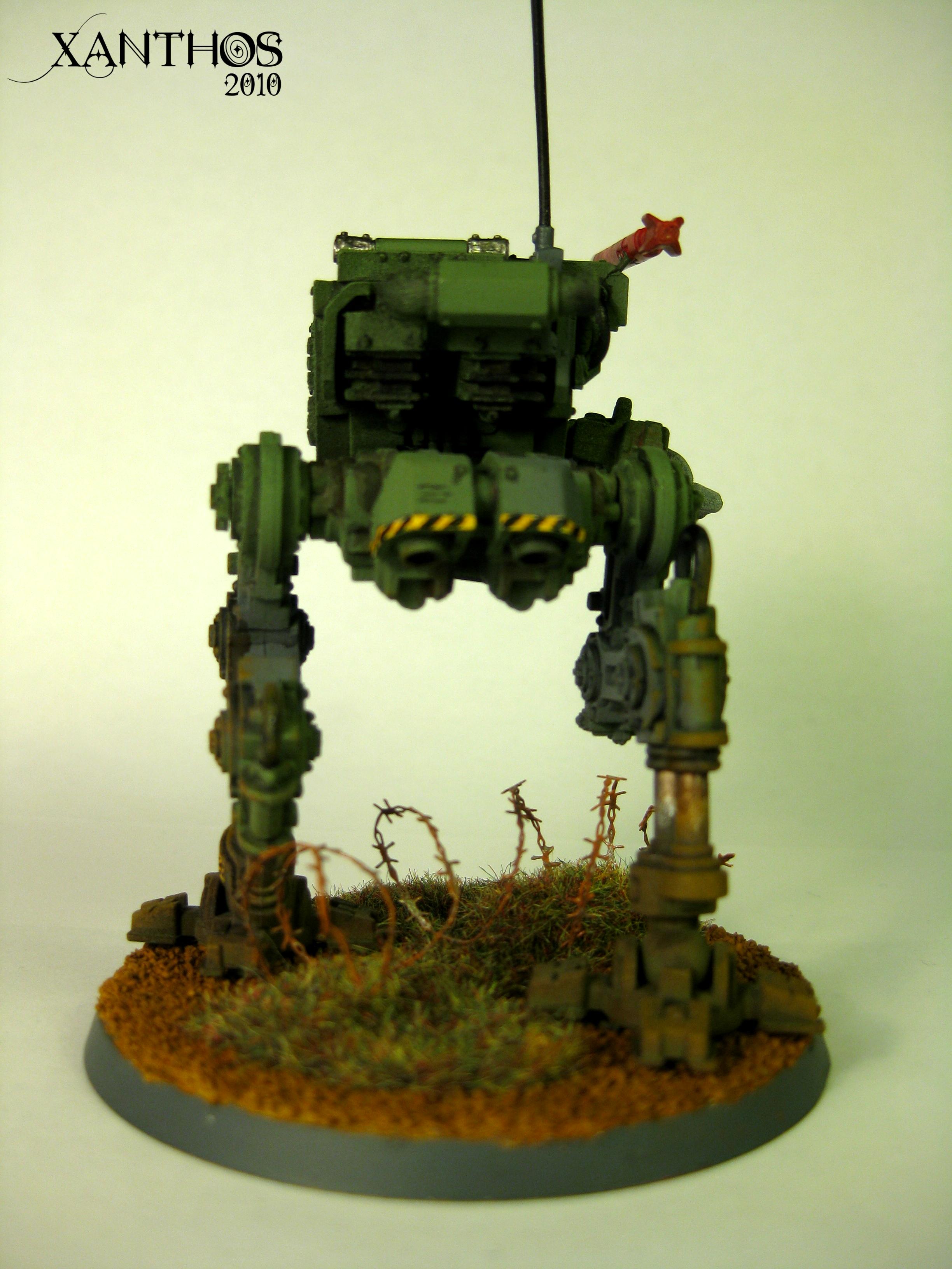 Forge World, Imperil Guard, Sentinel, Warhammer 40,000, Weathered