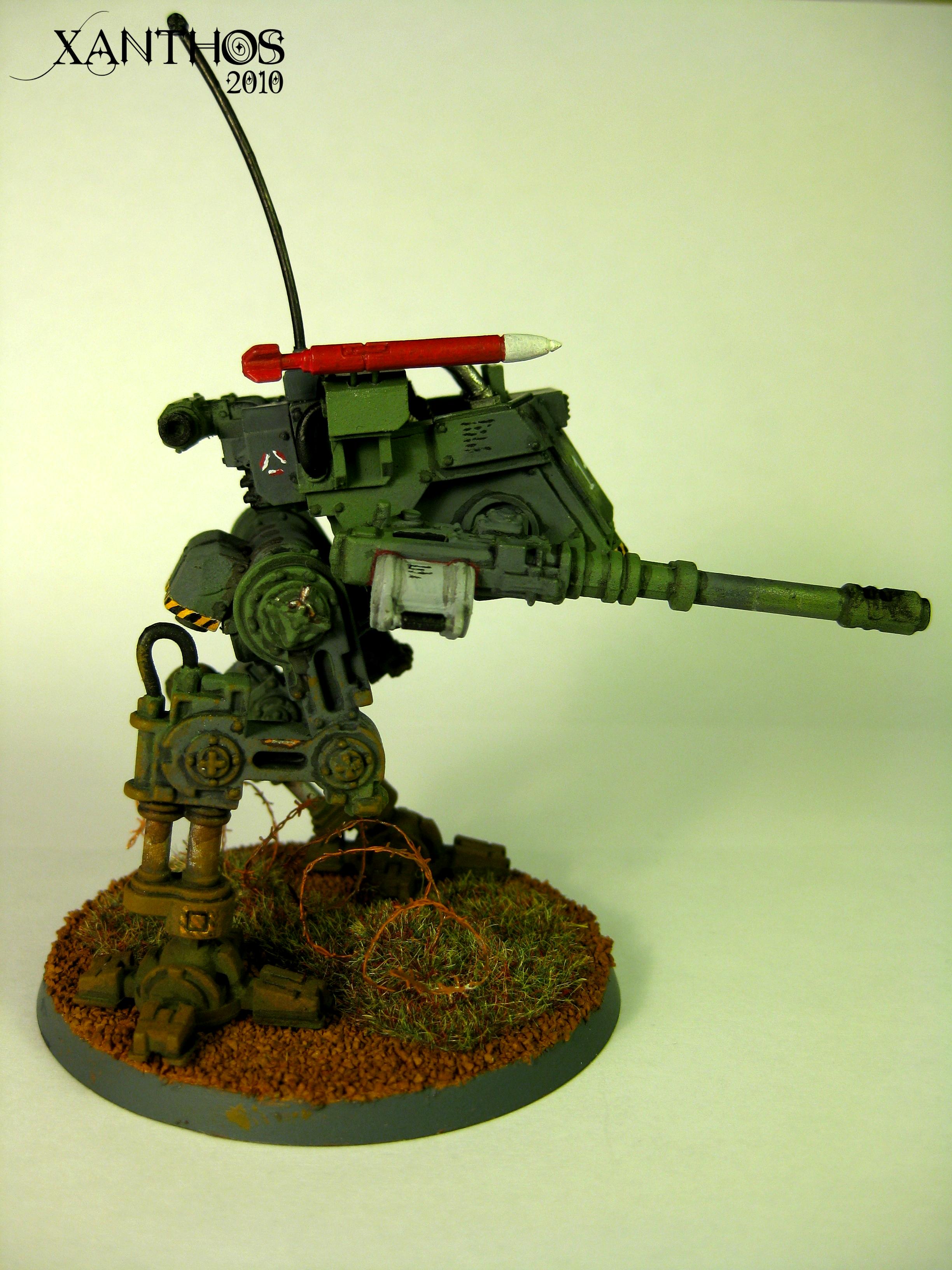 Forge World, Imperil Guard, Sentinel, Warhammer 40,000, Weathered