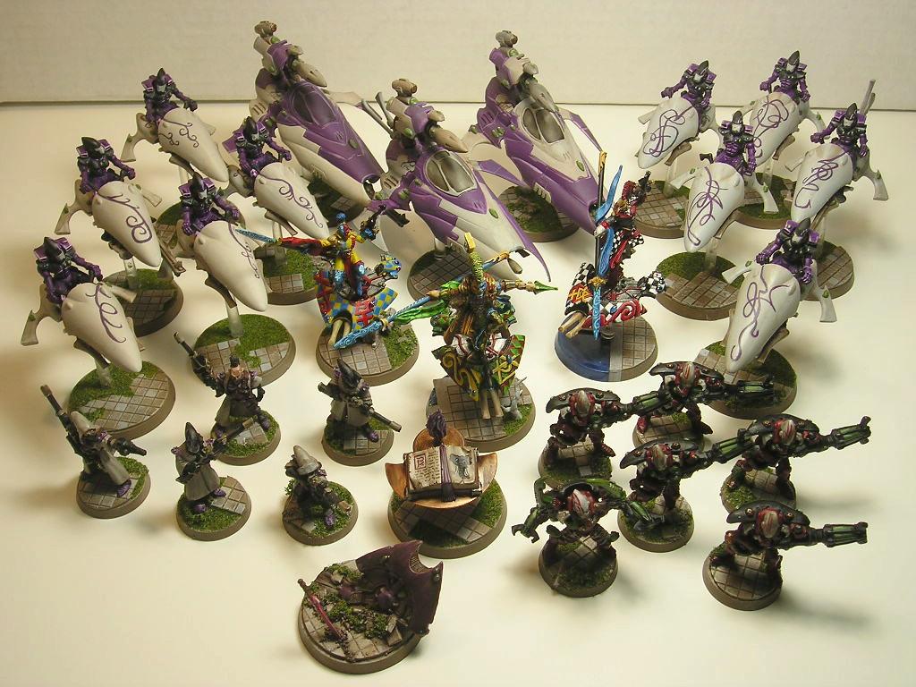 Army, Eldar, Harlequins, Jetbike, Rangers, Vyper, Warhammer 40,000, Warp Spider