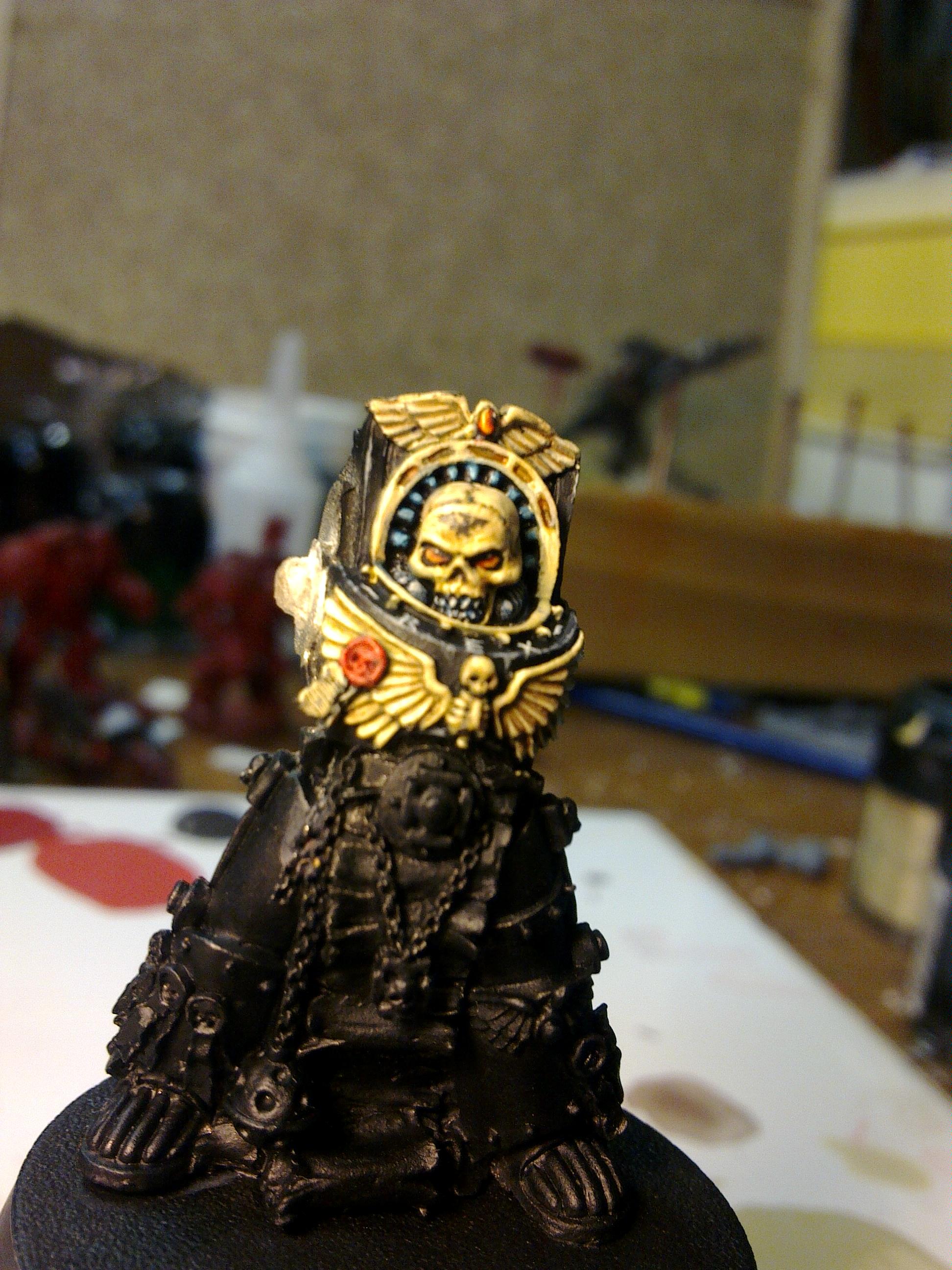 Chaplain, Sons Of Orar, Terminator Armor, Work In Progress