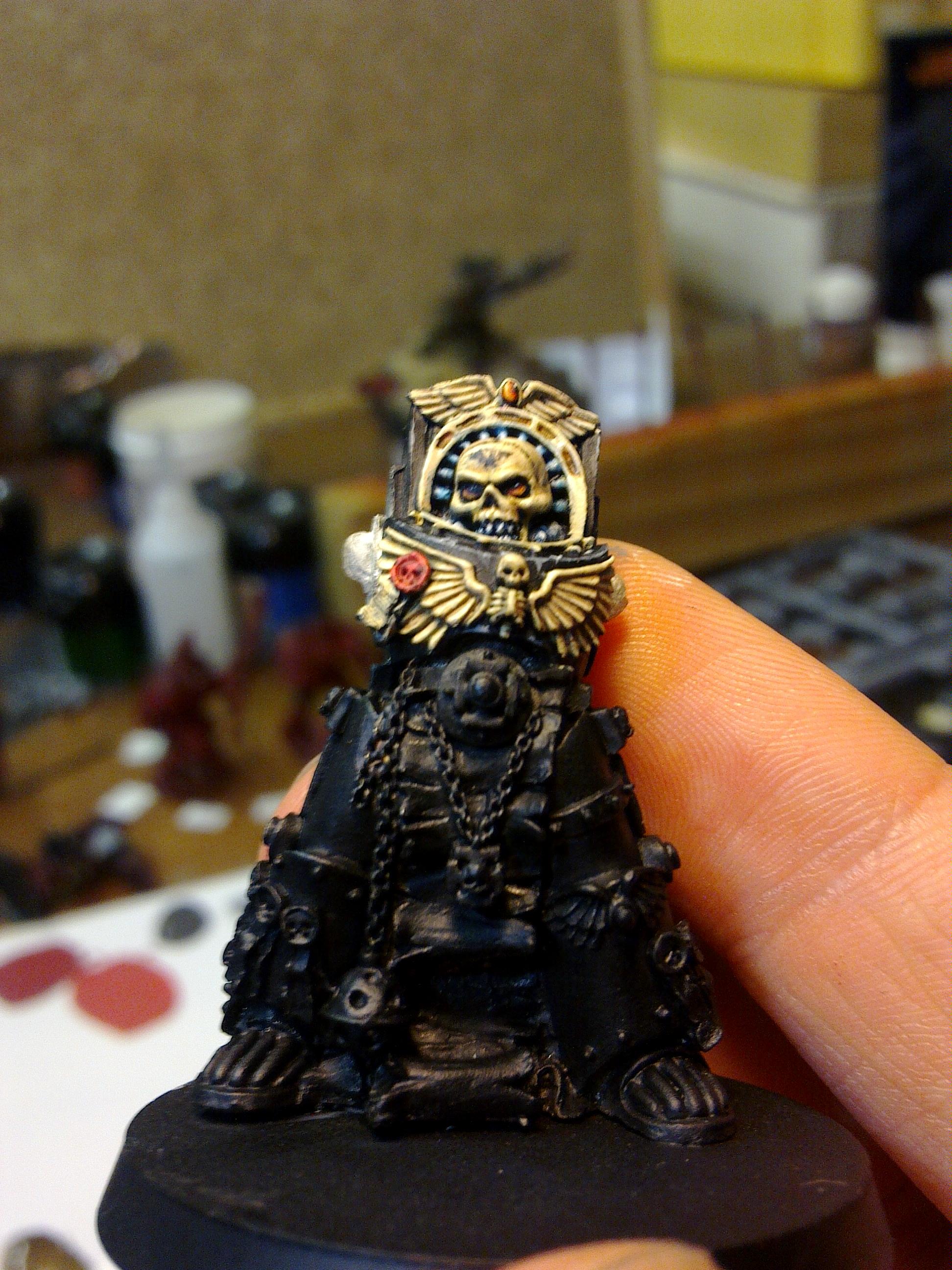 Chaplain, Terminator Armor, Work In Progress
