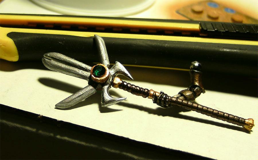 Necron Staff of Light conversion