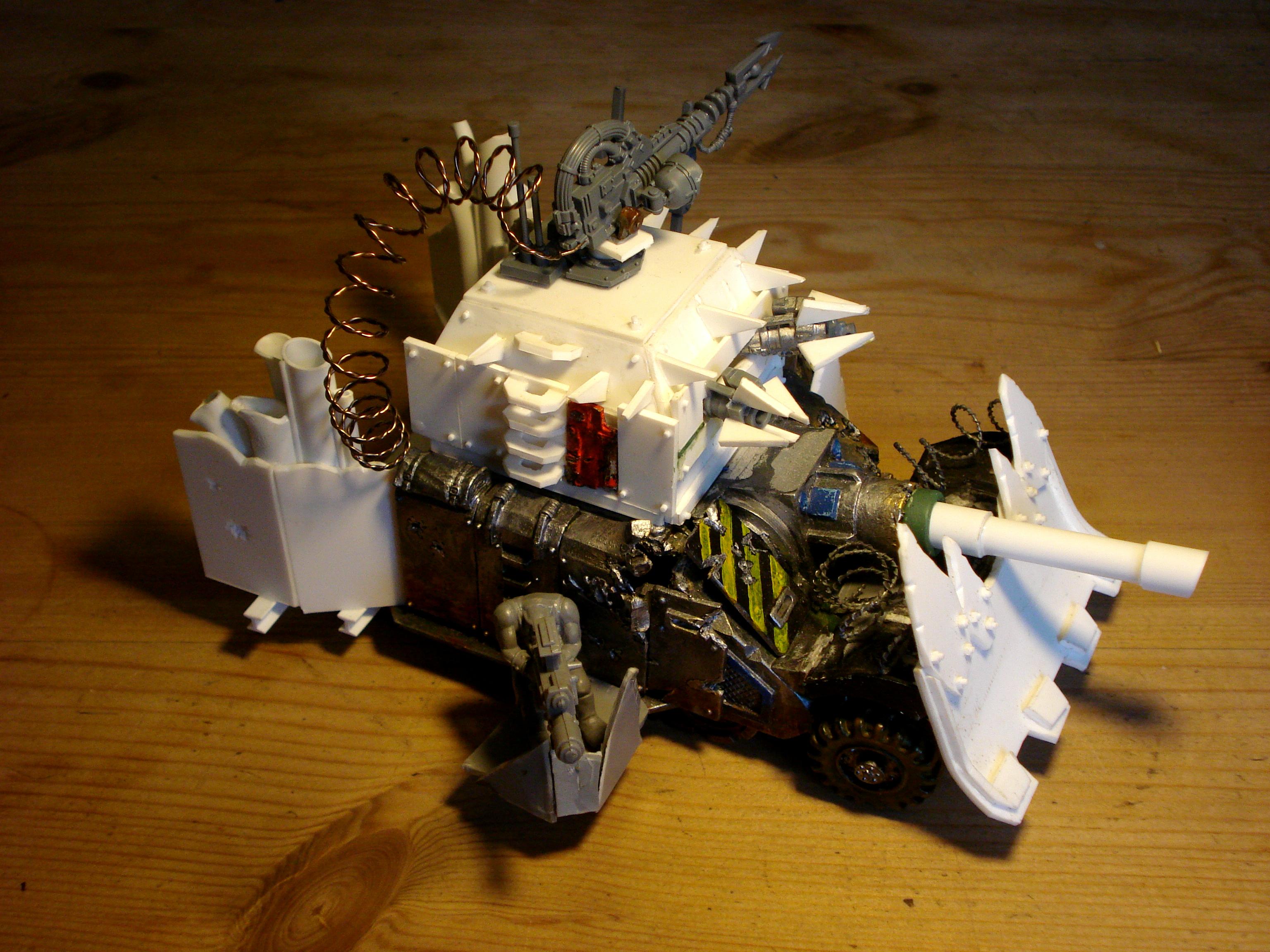 Battlewagon, Kustom, Orks, Waggon