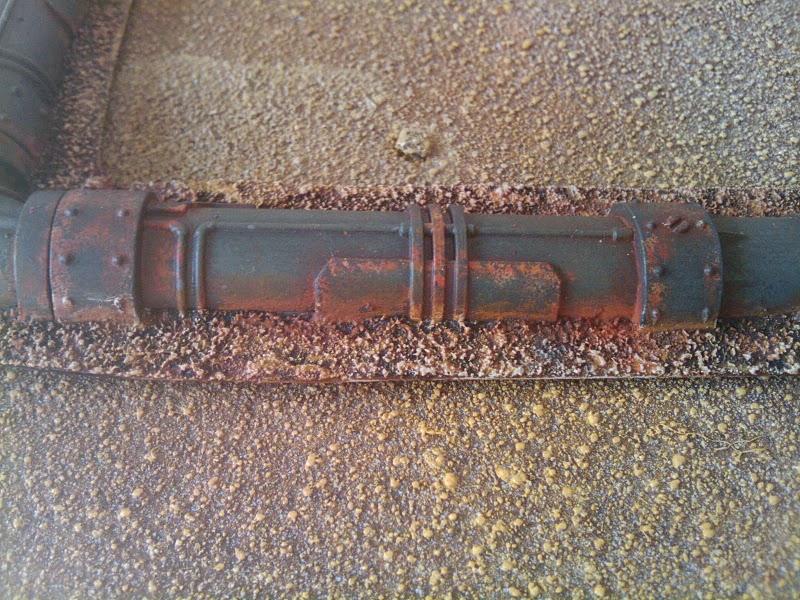 Pipe, Rust, Terrain, Weathered