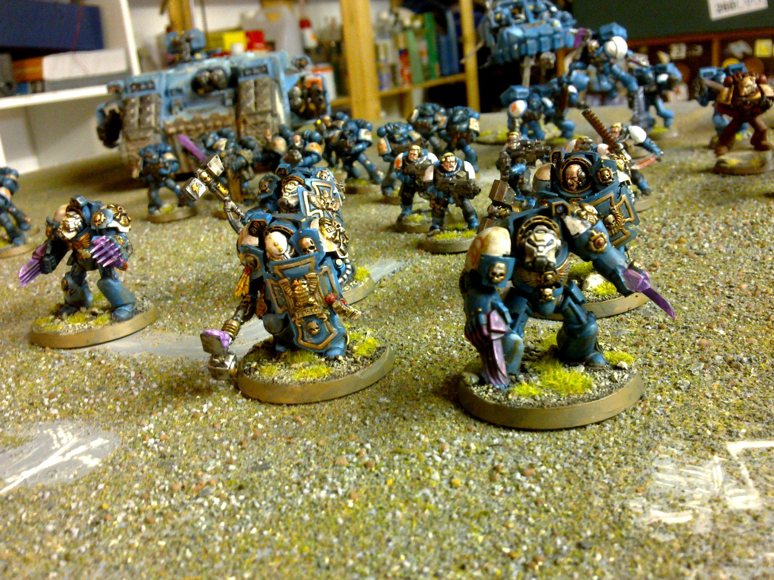 Space Marines, Terminator Armor, Warhammer 40,000