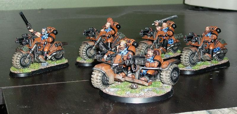 Attack Bike, Bike, Heavy Bolter, Space Marines, Space Wolves, Warhammer 40,000