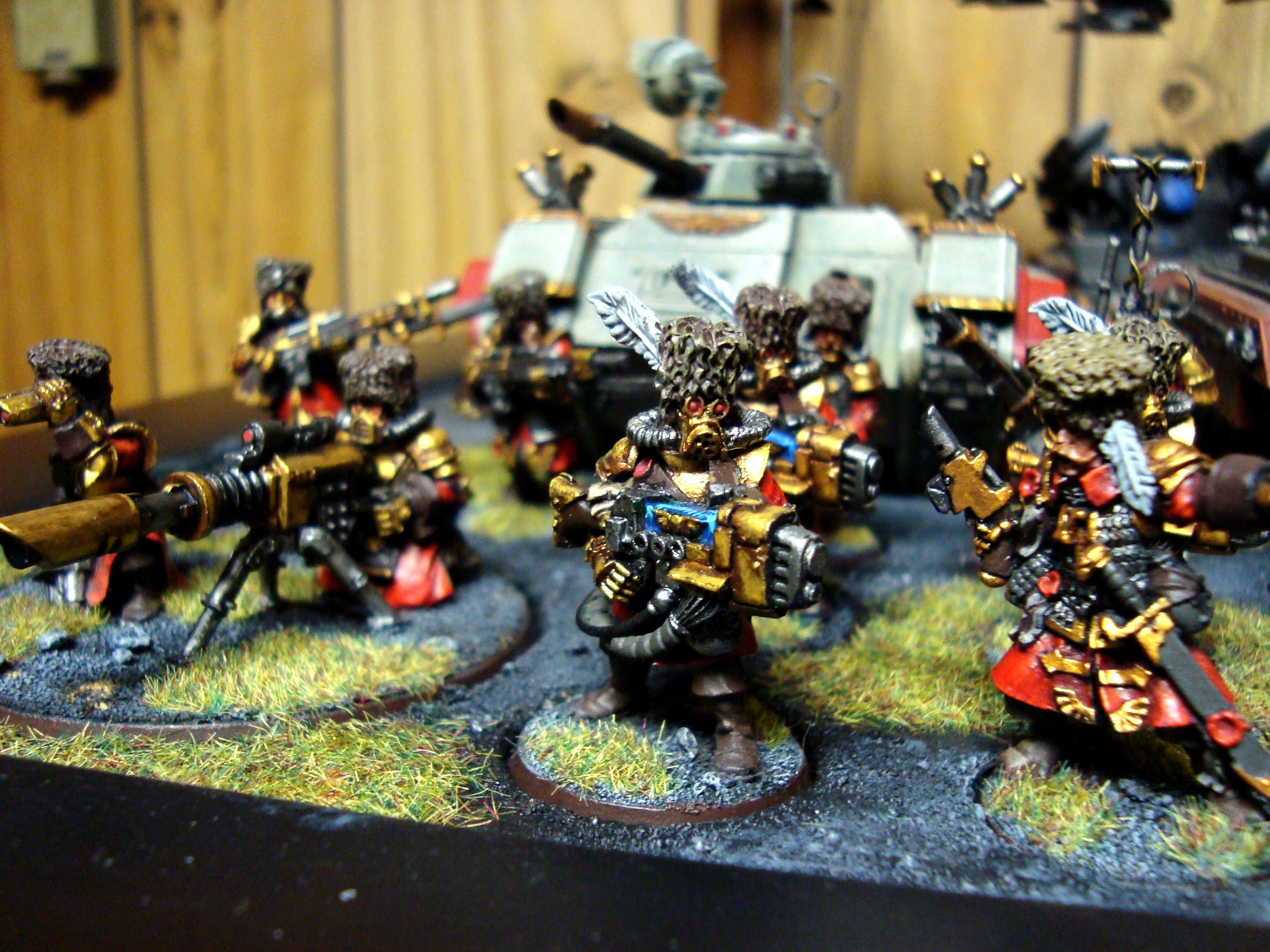 Imperial Guard, some Vostroyan friends