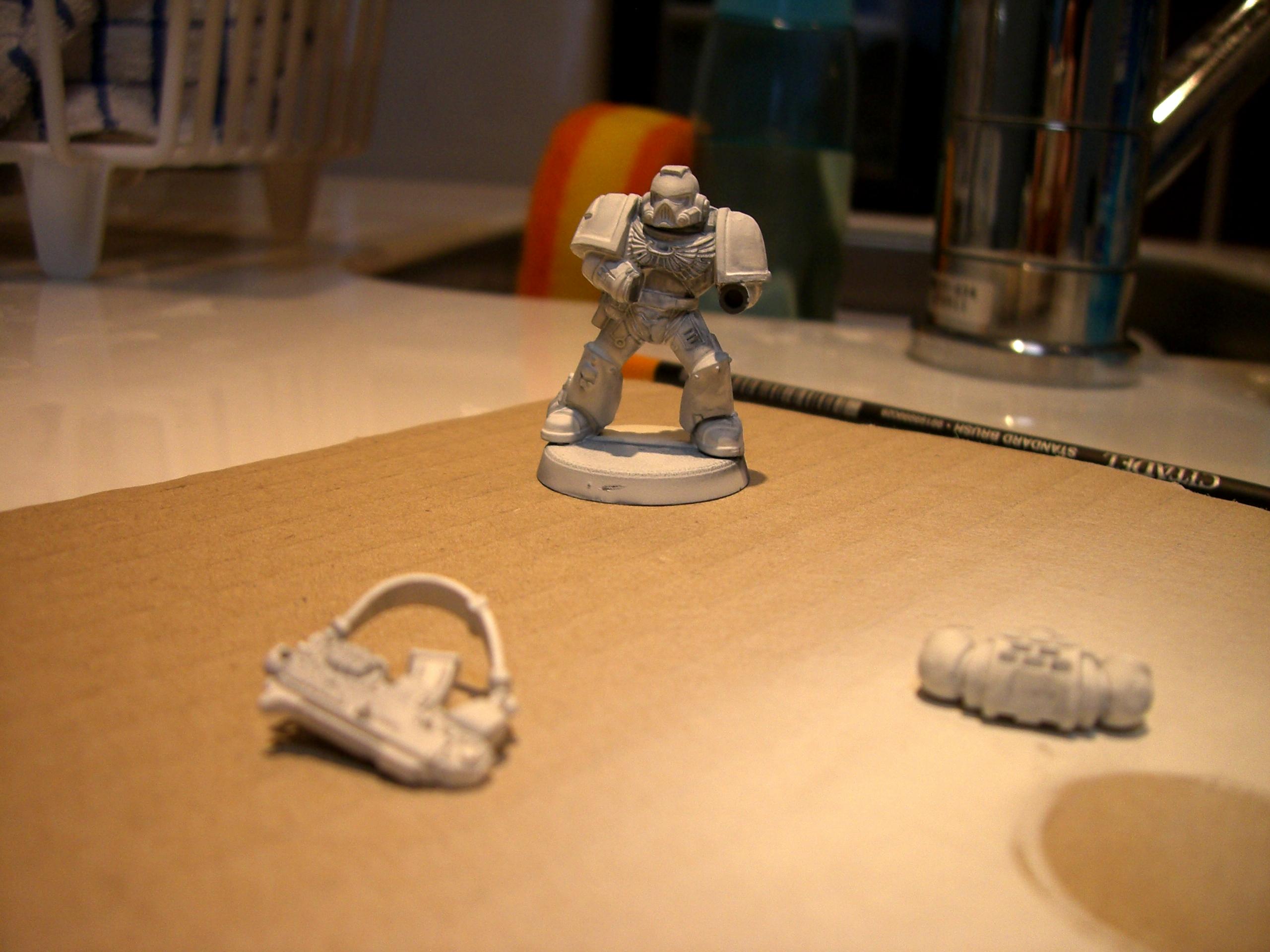 Ready for first ever brush stroke