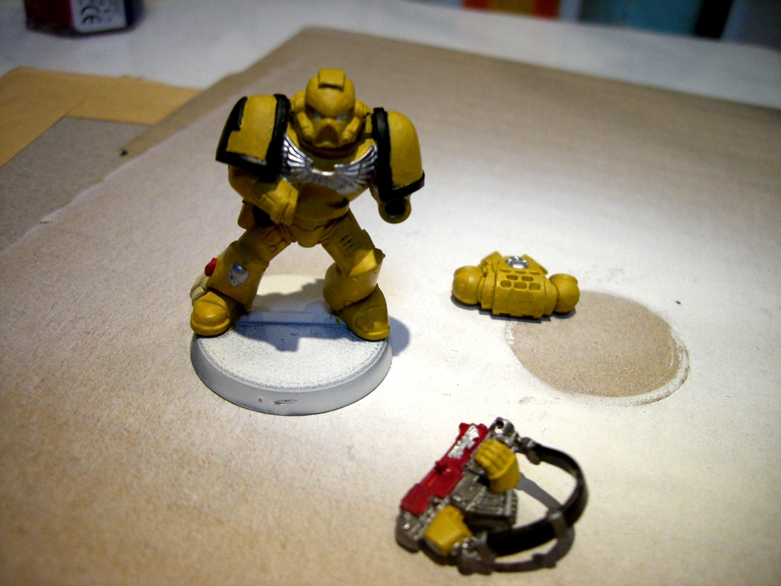 Space Marines, Warhammer 40,000, Work In Progress