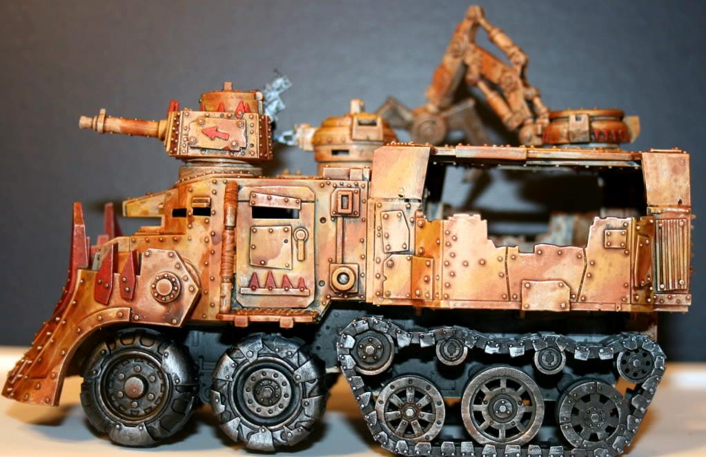 Battlewagon, Orks, Battlewagon left side