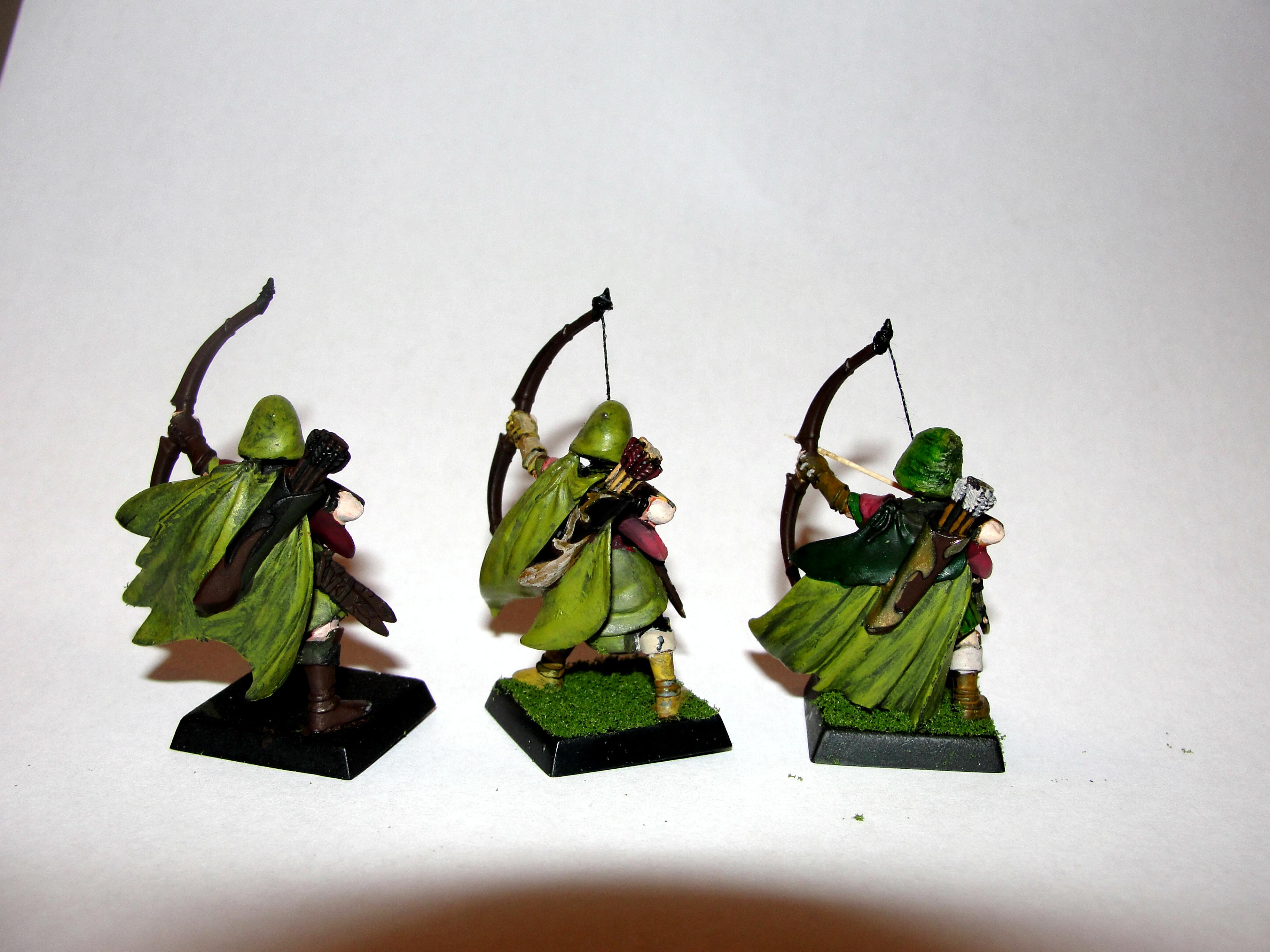 WiP Wood Elf bows rear