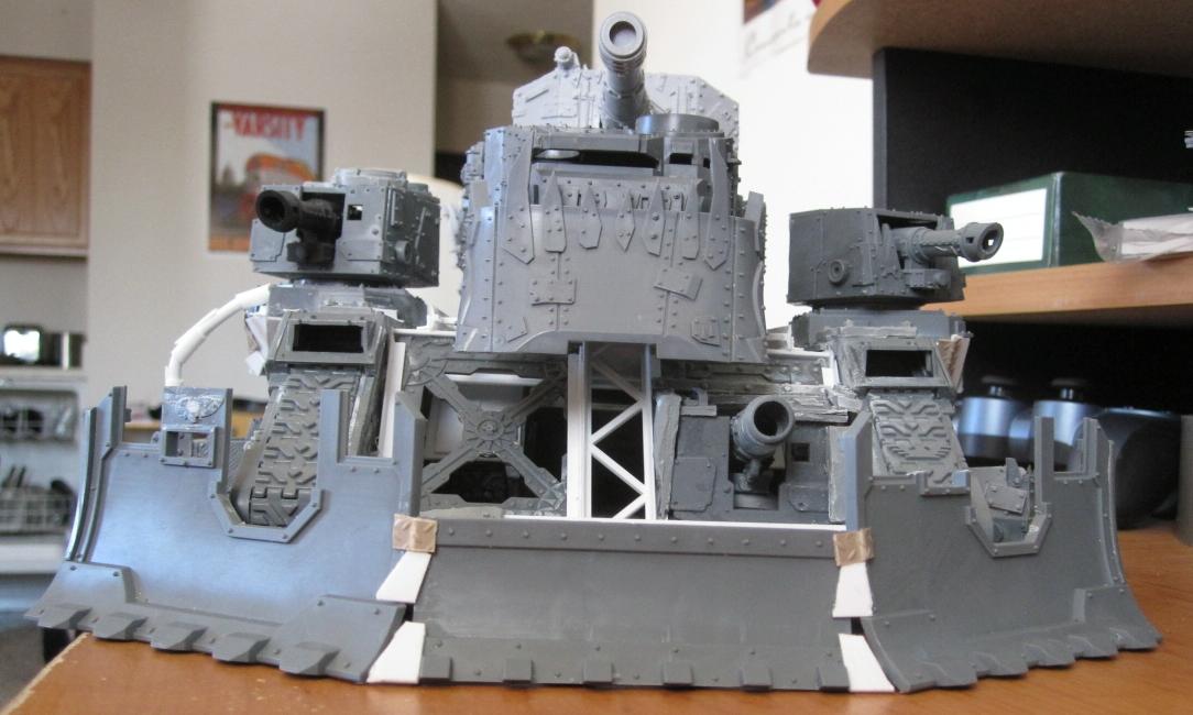 Battle Fortress, Battlewagon, Conversion, Orks, Super-heavy, Work In Progress