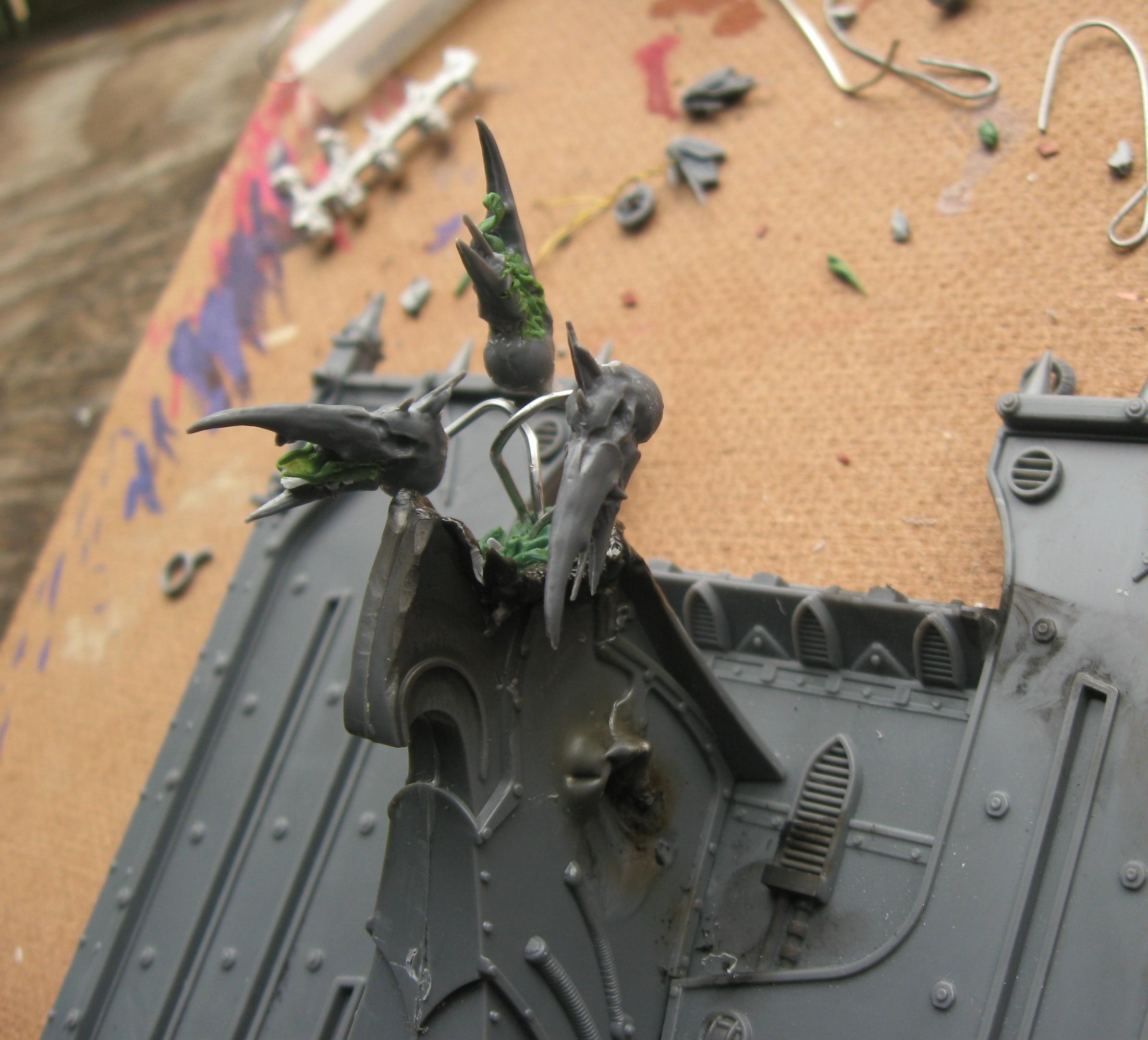 Daemons, Terrain, corrupted shrine, WIP