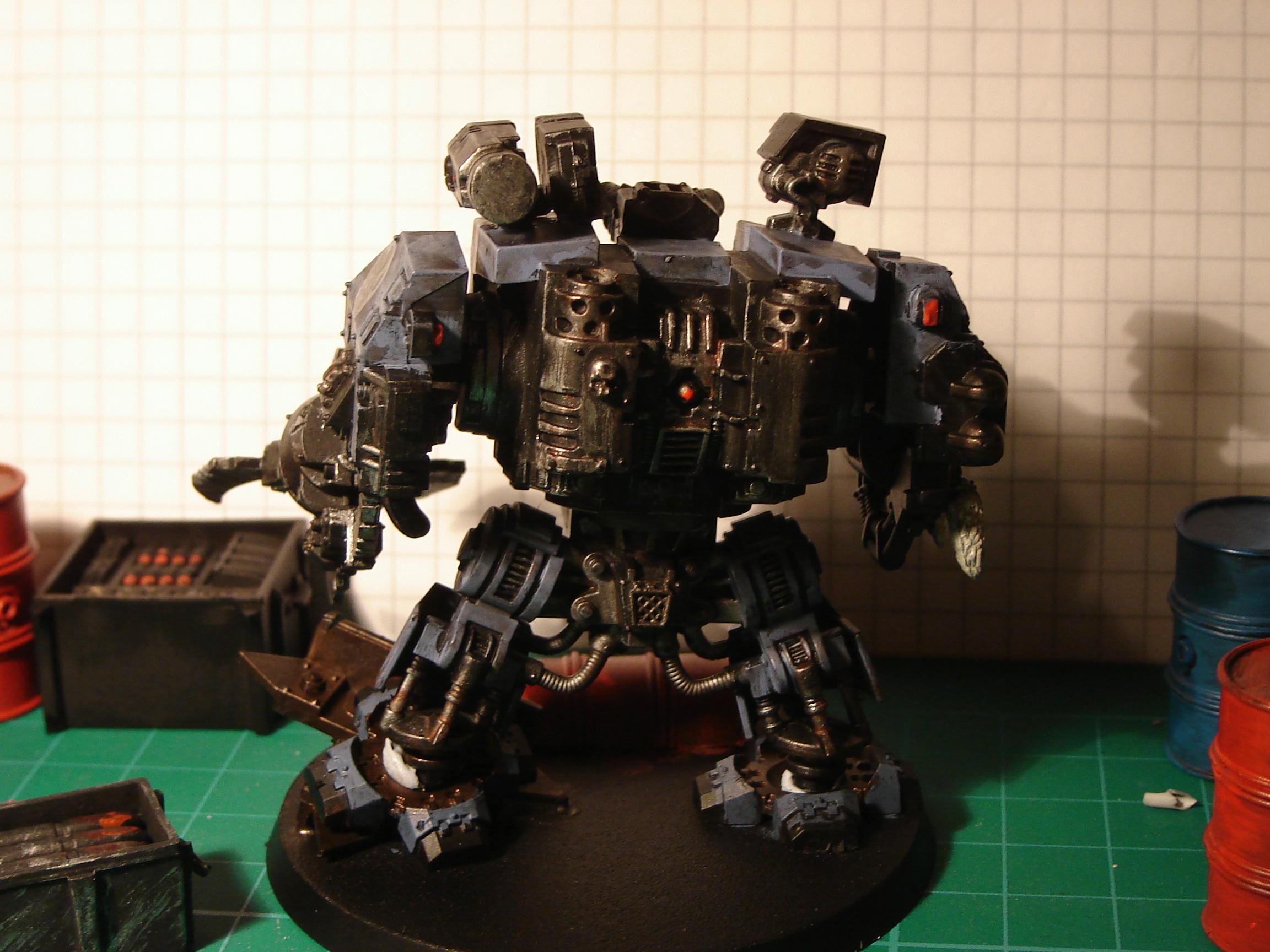 Conversion, Dreadnought, Space Marines, Space Wolves, Warhammer 40,000