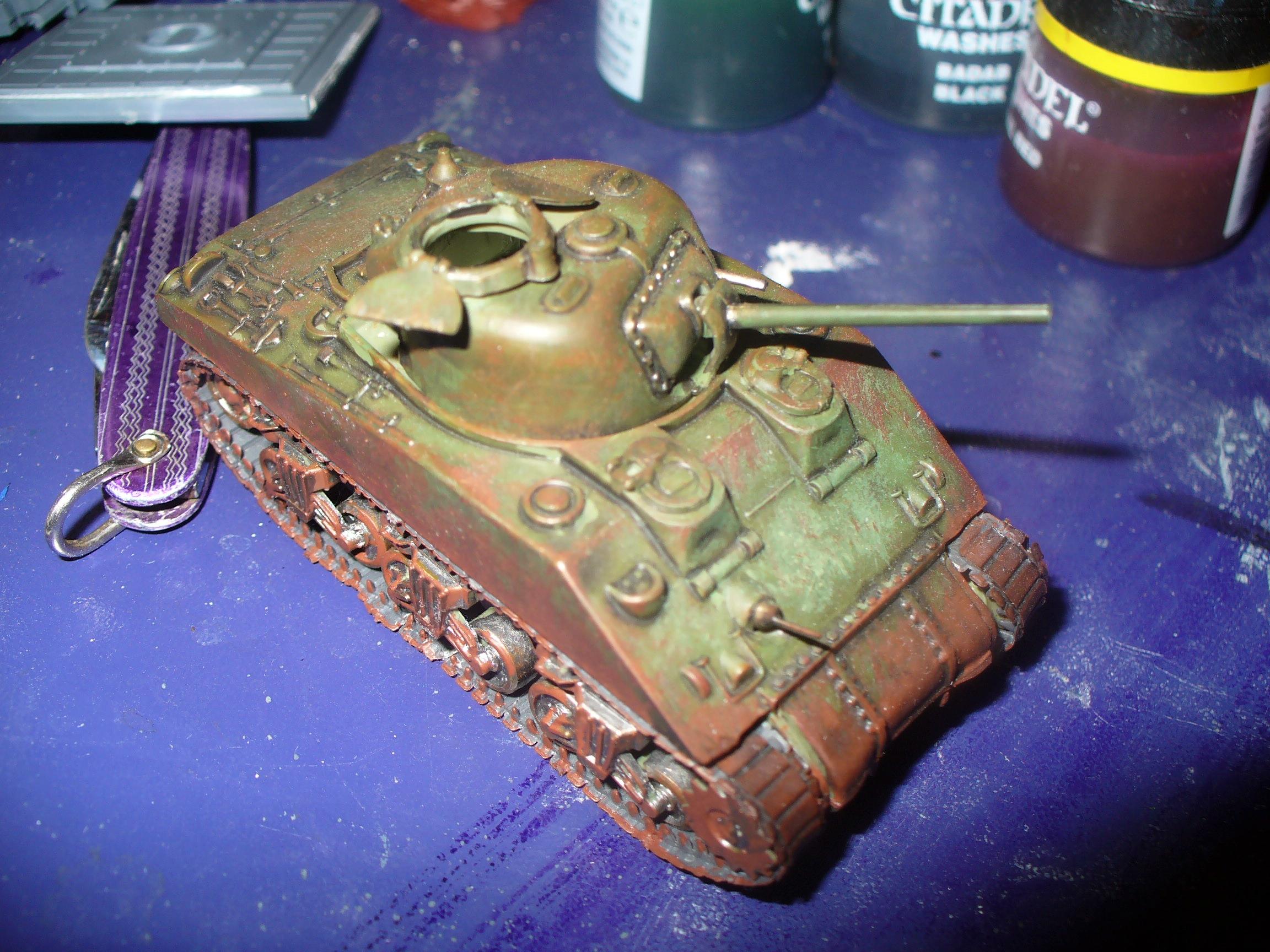 finished sherman