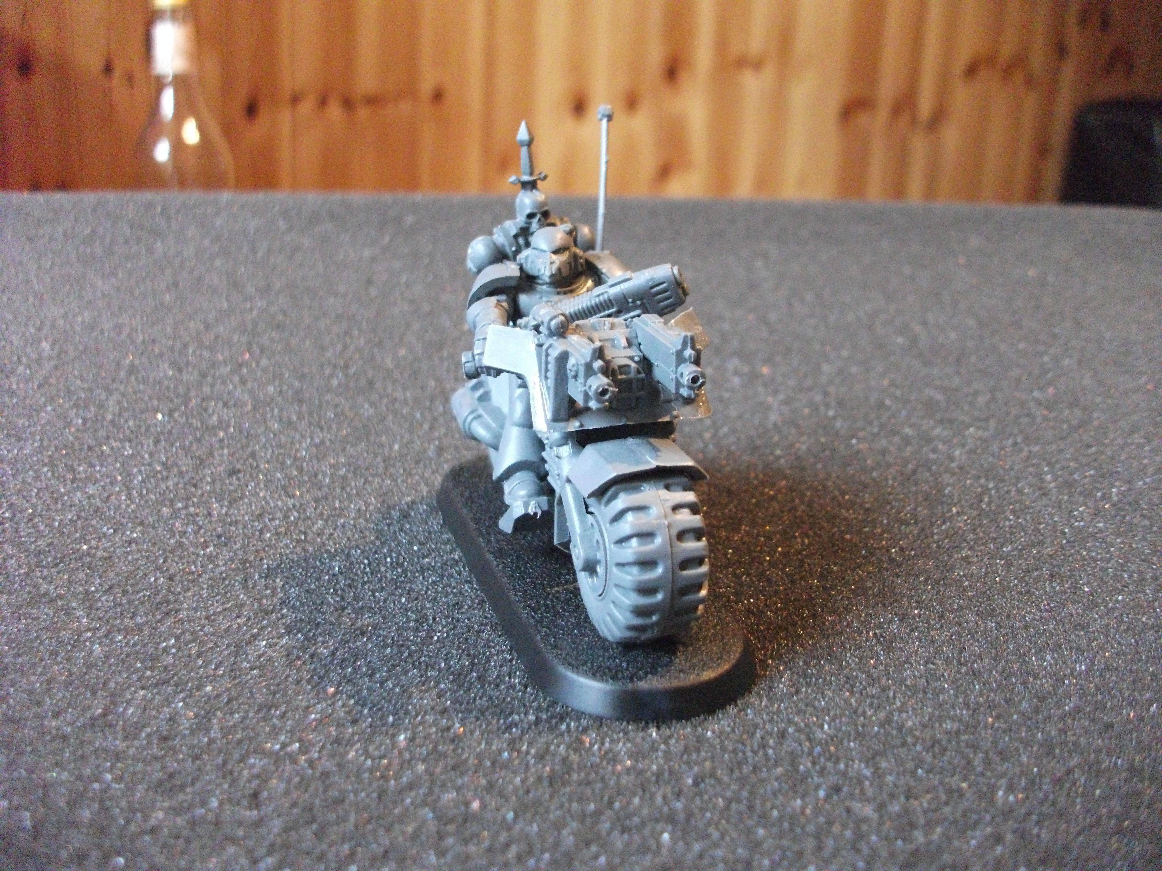 Bikers Wip, Dark Angels, Ravenwing, Ravenwing Wip
