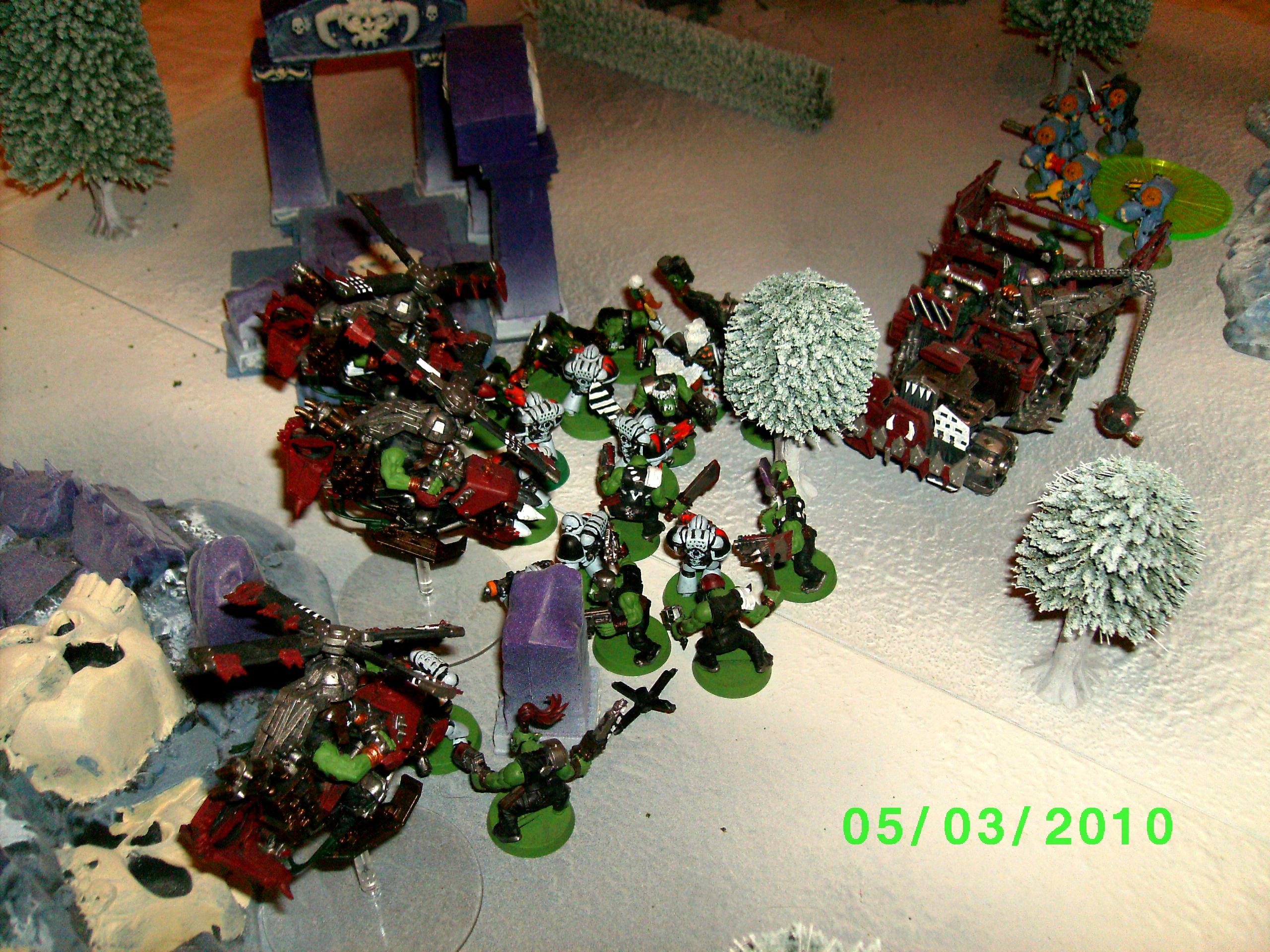 Battle Report, Orks, Space Marines