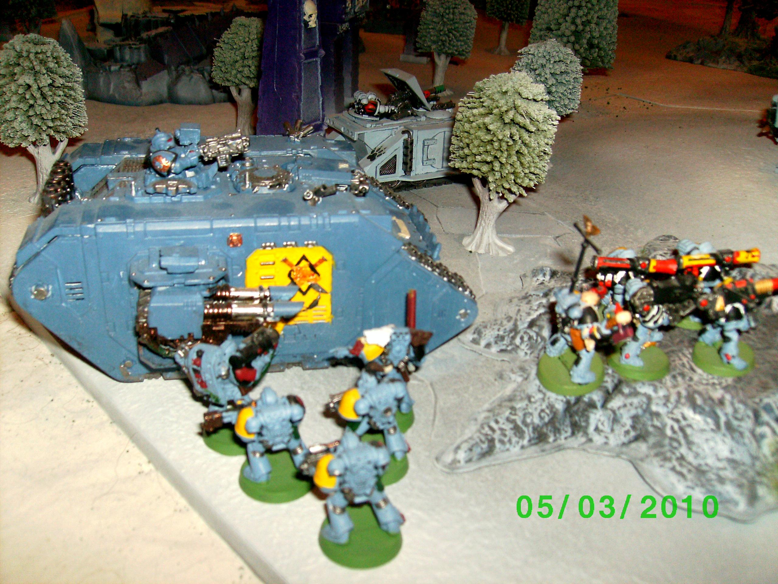 Space Marines, Space Wolves, Terrain