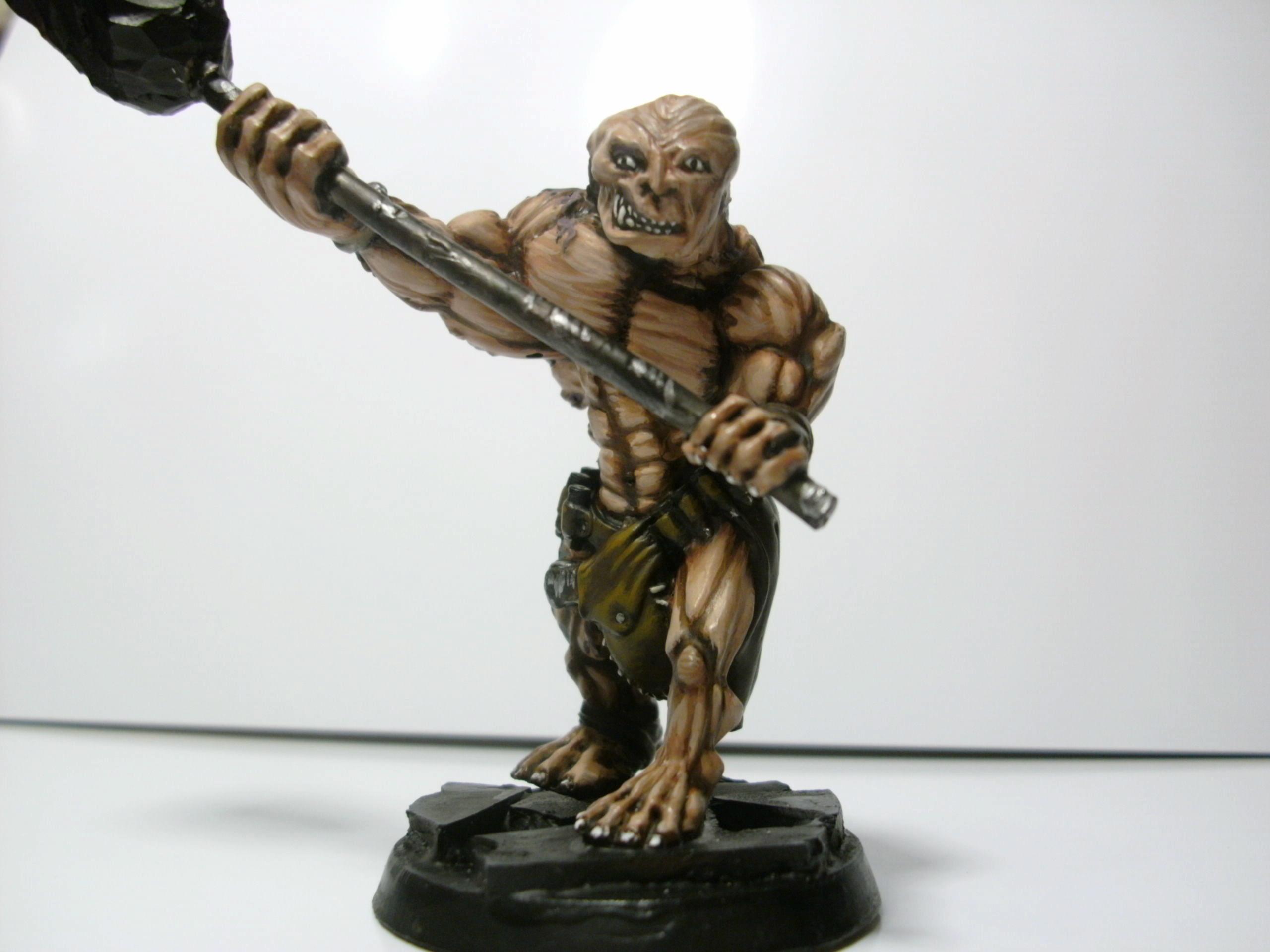 Mutant, just a fast front shot of the big mutant. Don't let the paint job scare you off this is actually just a beautiful model