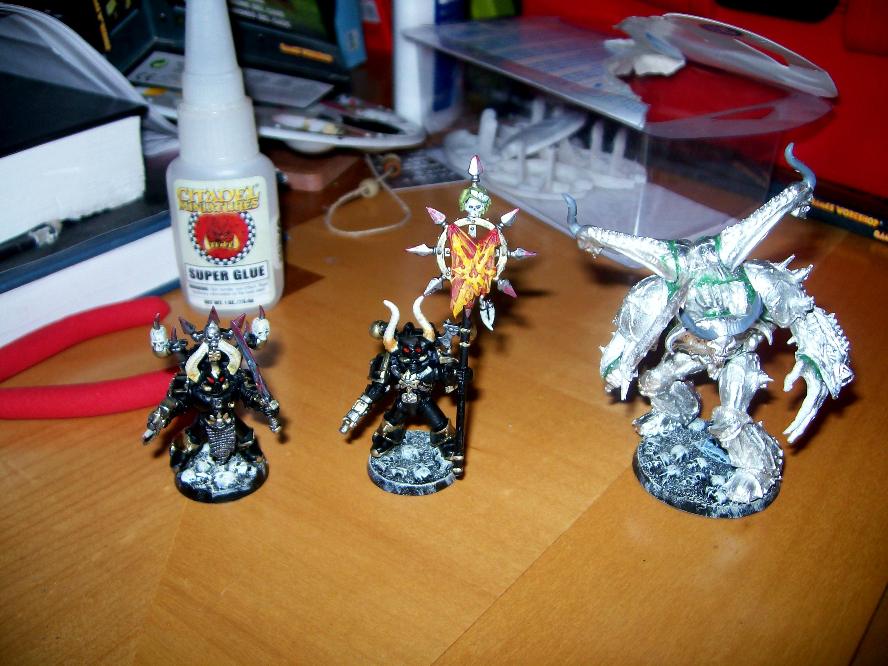 Chaos, Chaos Space Marines, Daemon Prince, Daemons