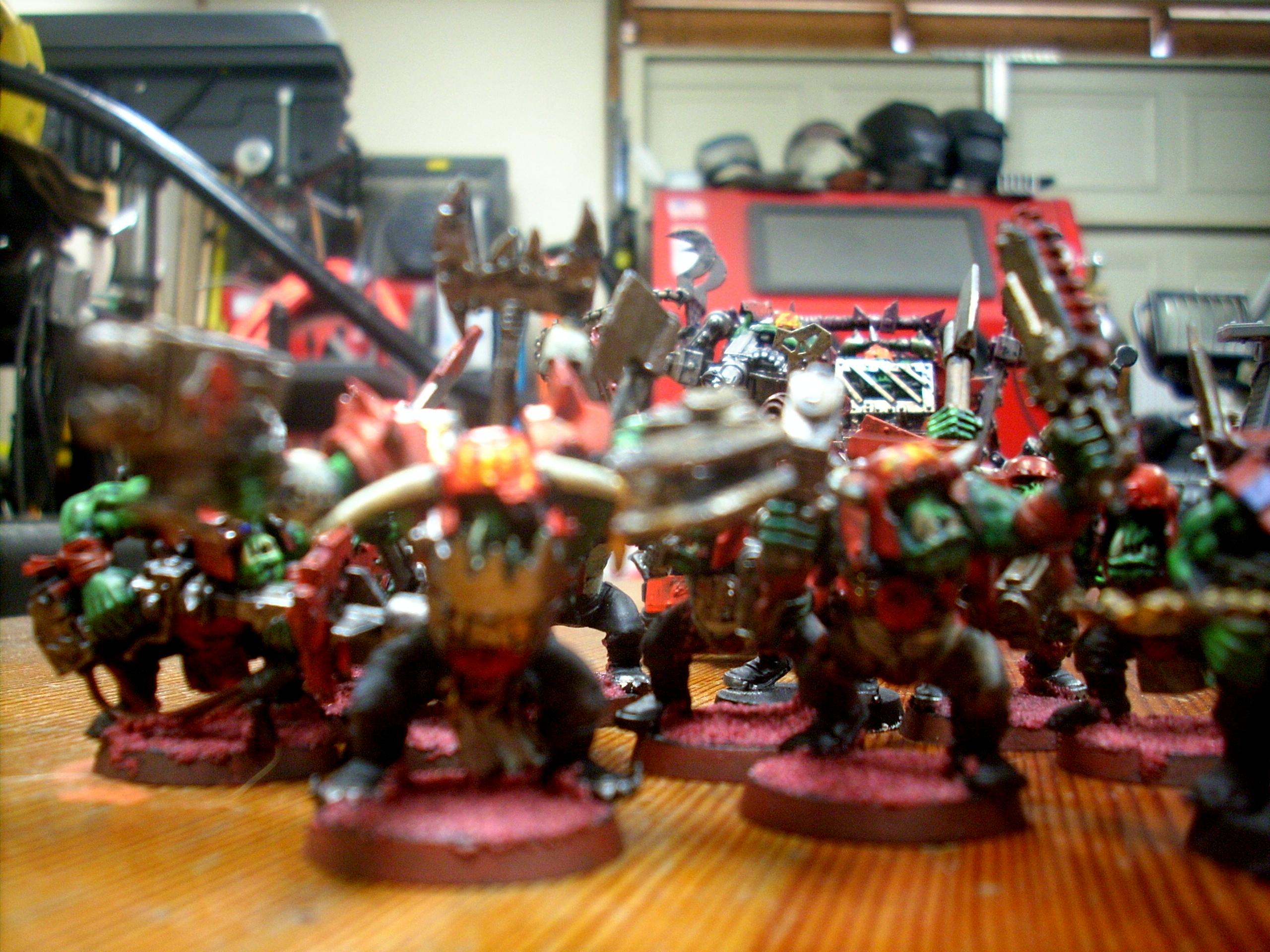 First squad close up