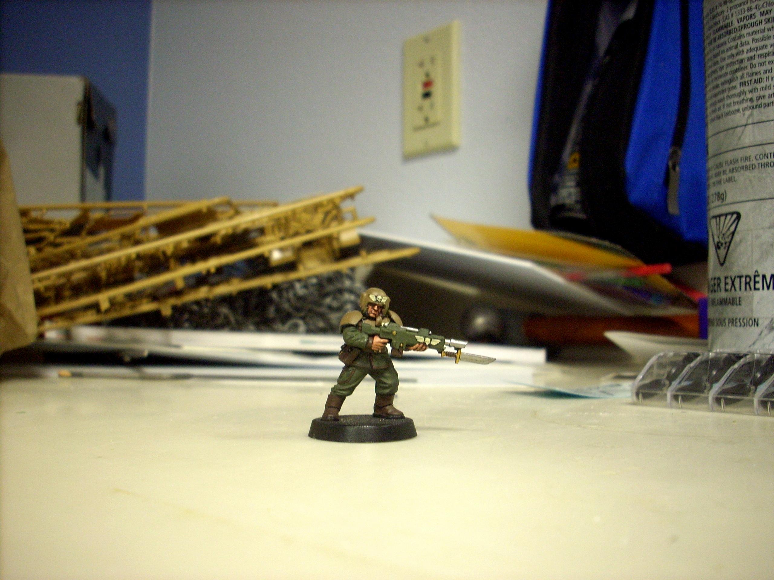Infantryman front