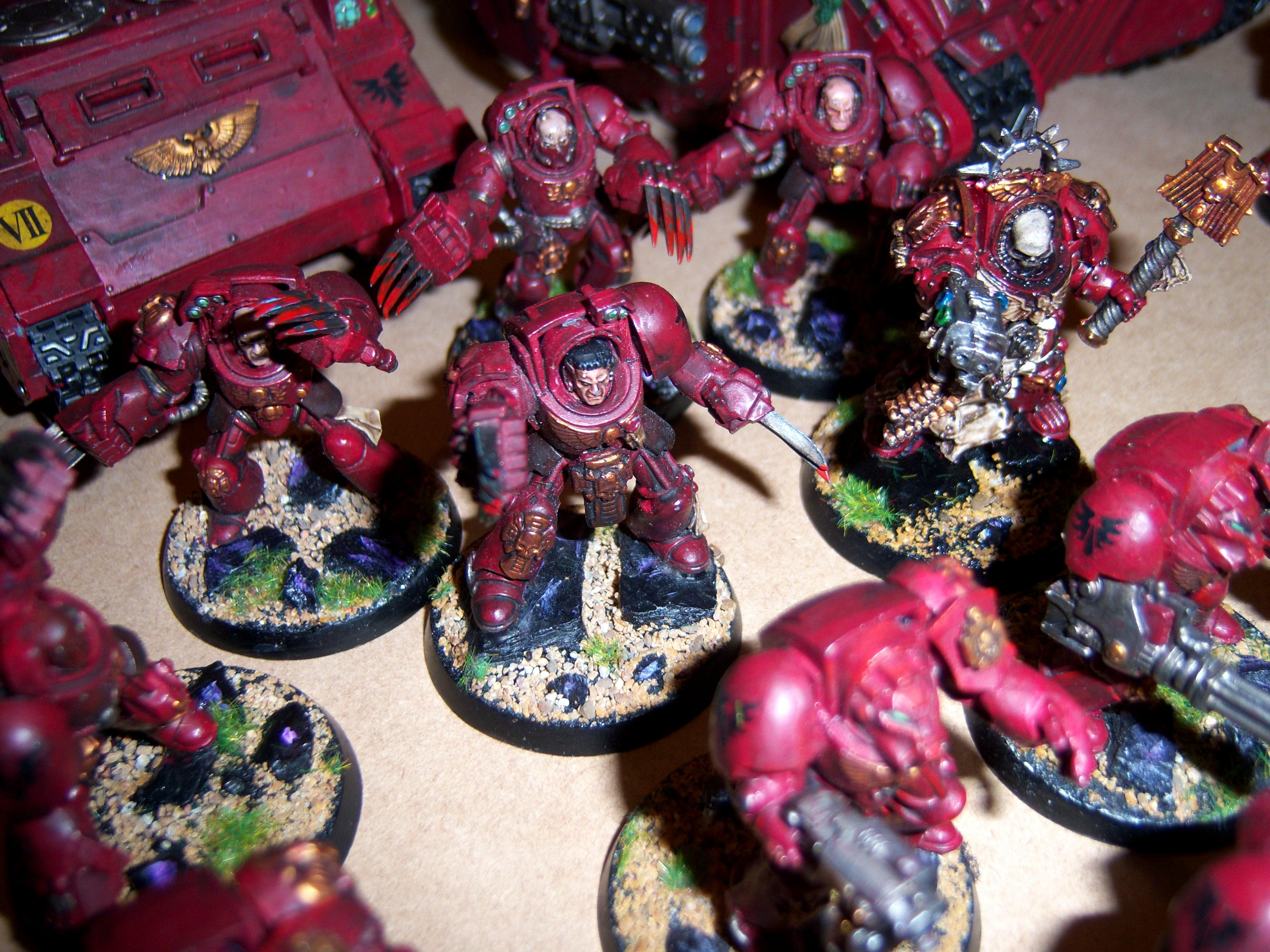 Blood Angels, Space Marines, Termies, Warhammer 40,000