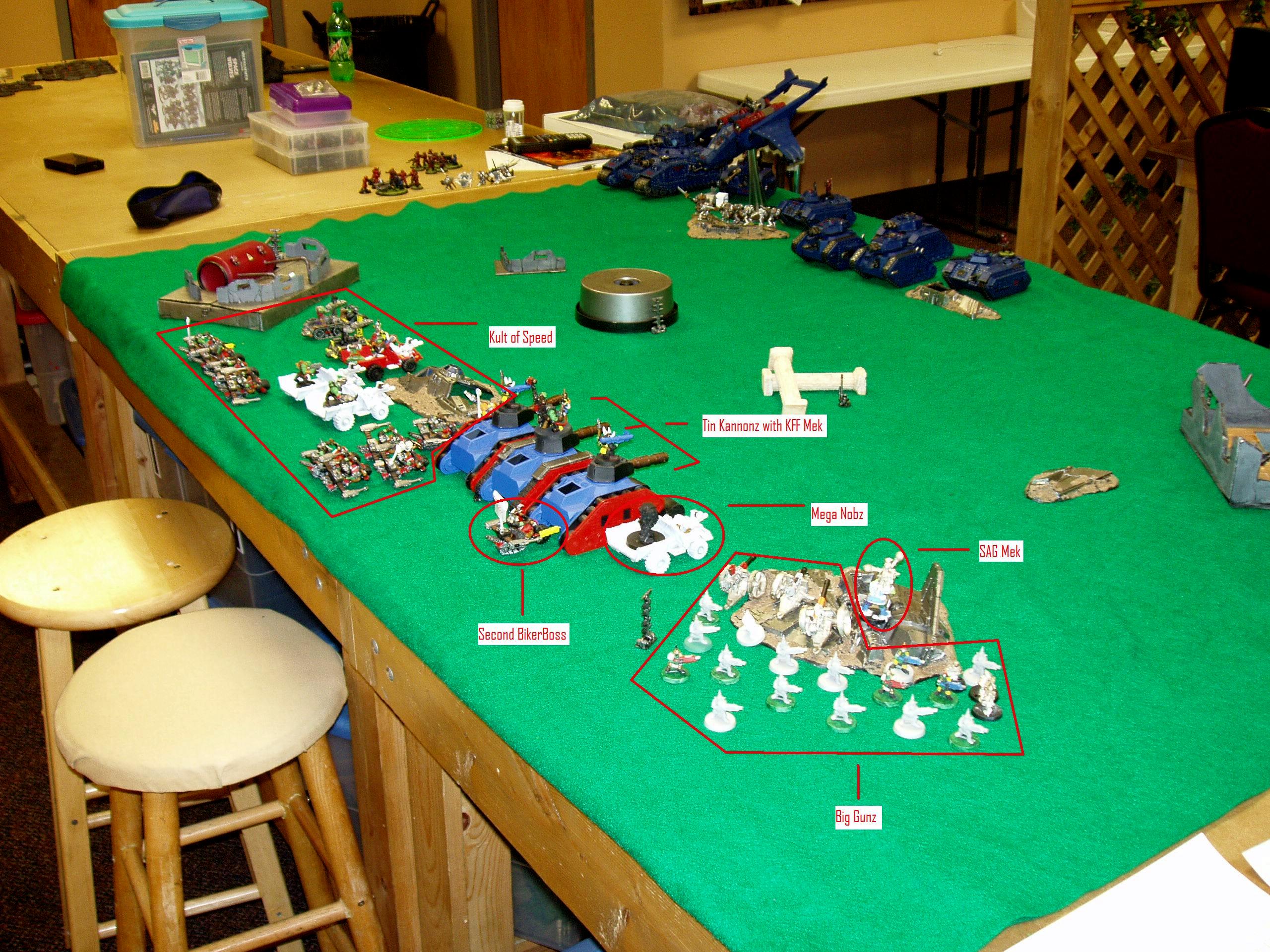 Anoka, Apocalypse, Imperial Guard, Orks