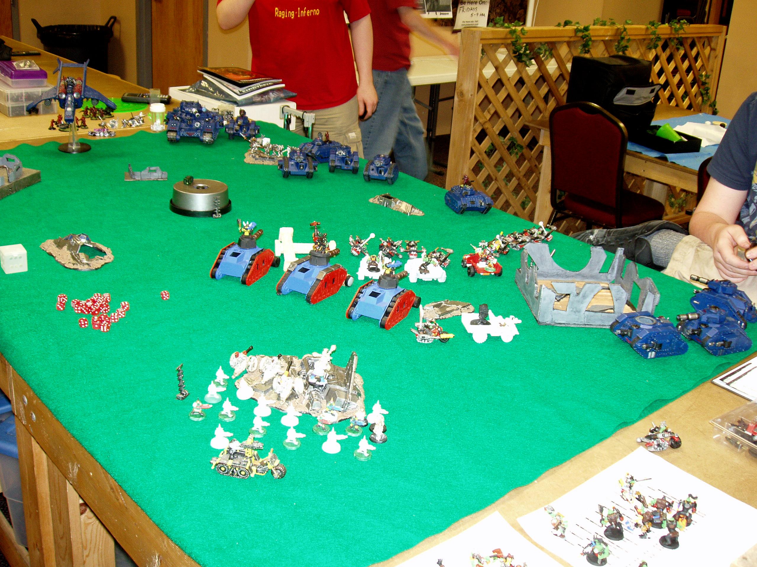 Anoka, Apocalypse, Imperial Guard, Orks